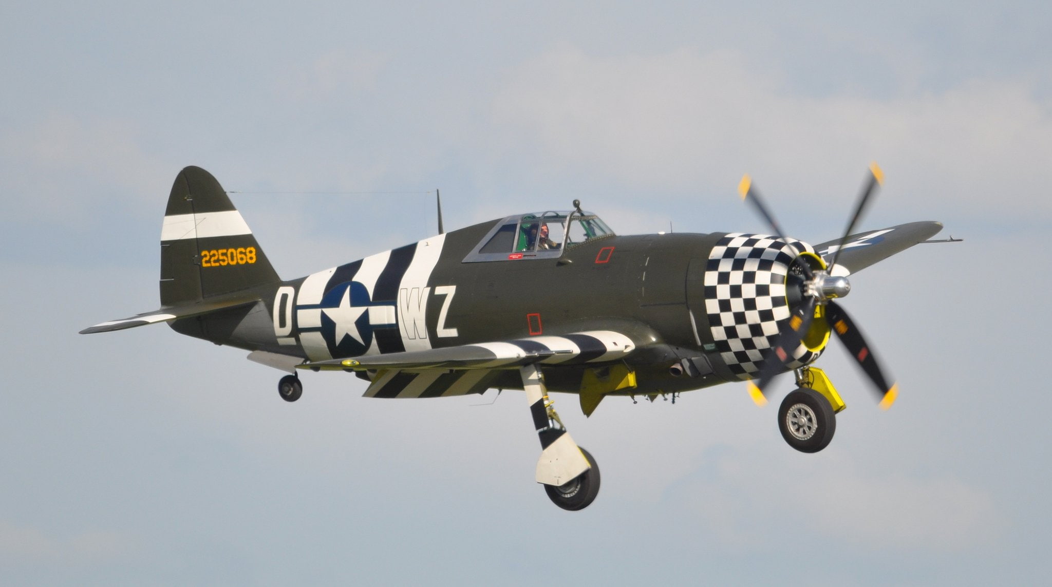 american, thunderbolt, fighter, flight, p-47, flying, airplanes, aircraft, aeroplane, republic, airshow, 1080P, HD Wallpaper