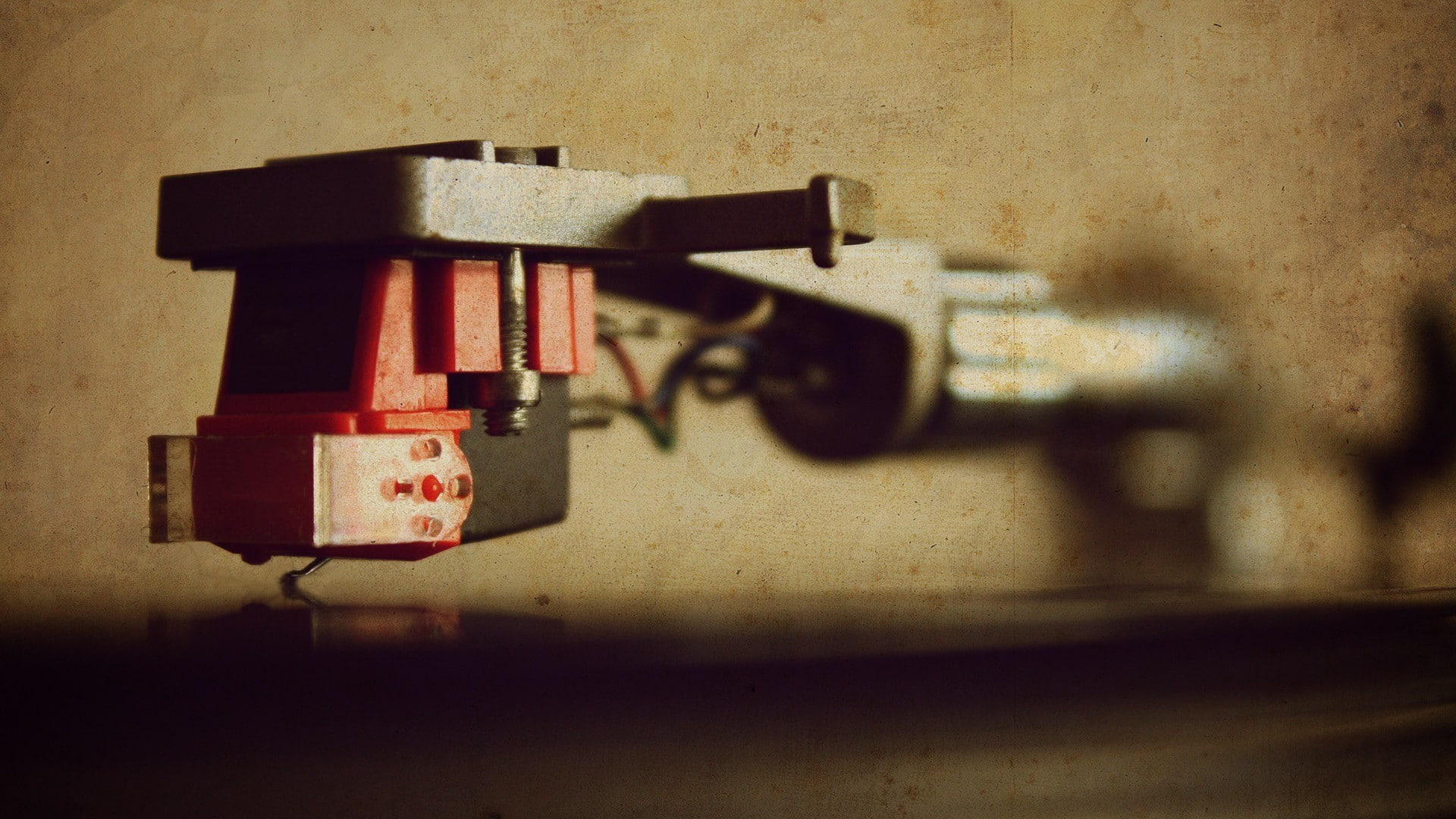 industry, appliance, no people, metal, shadow, selective focus, day, retro styled, wall - building feature, hanging, security, turntables shure audio technica vinyl, HD Wallpaper