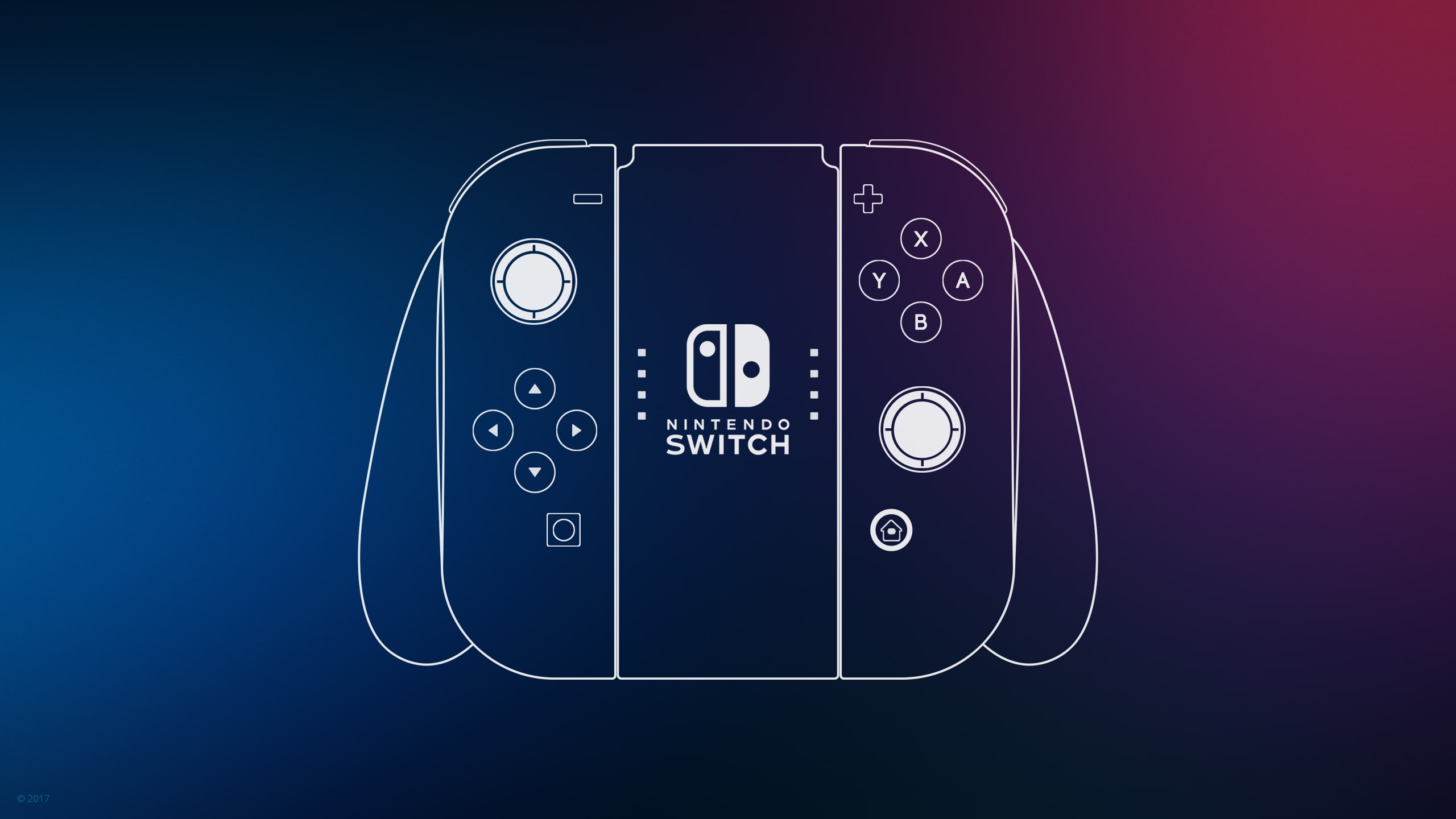 Controllers, Nintendo Switch, 2K, HD Wallpaper