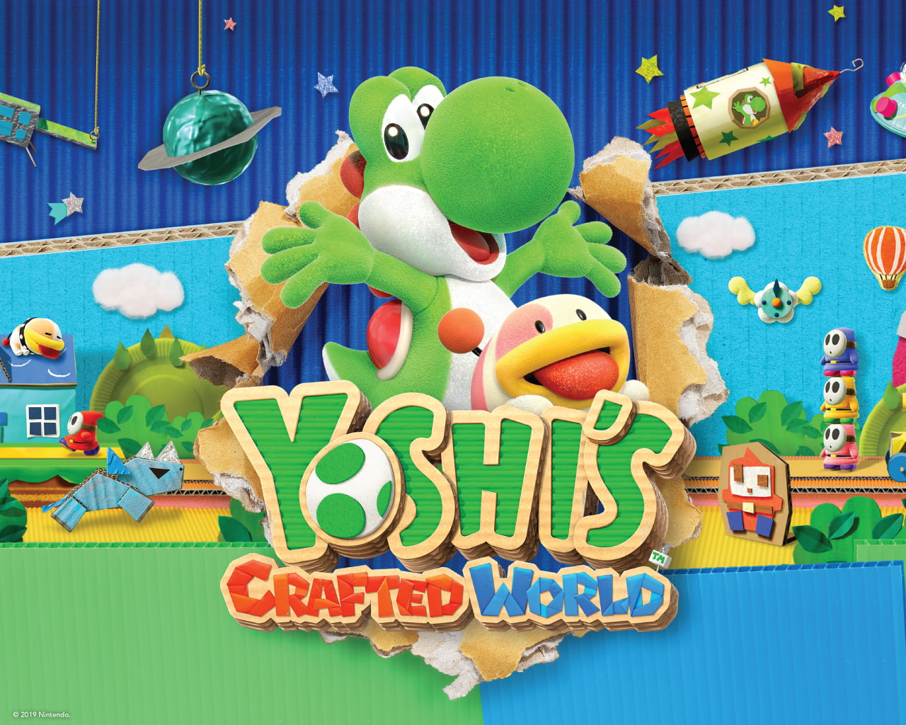 720P, Nintendo Switch, Nintendo, Yoshi, HD Wallpaper