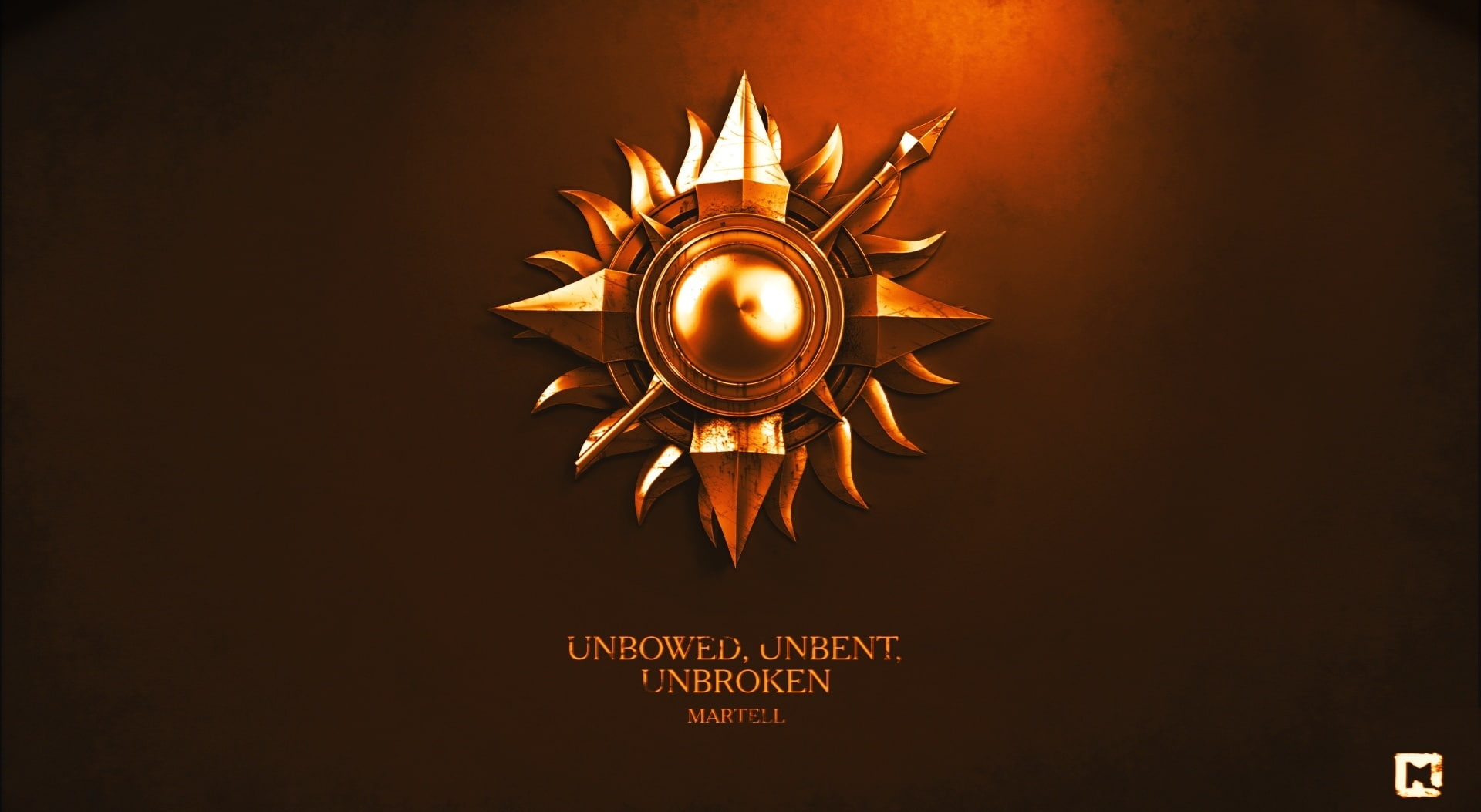 unbent, copy space, hanging, communication, gold colored, lighting equipment, Game of Thrones, no people, western script, thrones, electric lamp, close-up, HD Wallpaper