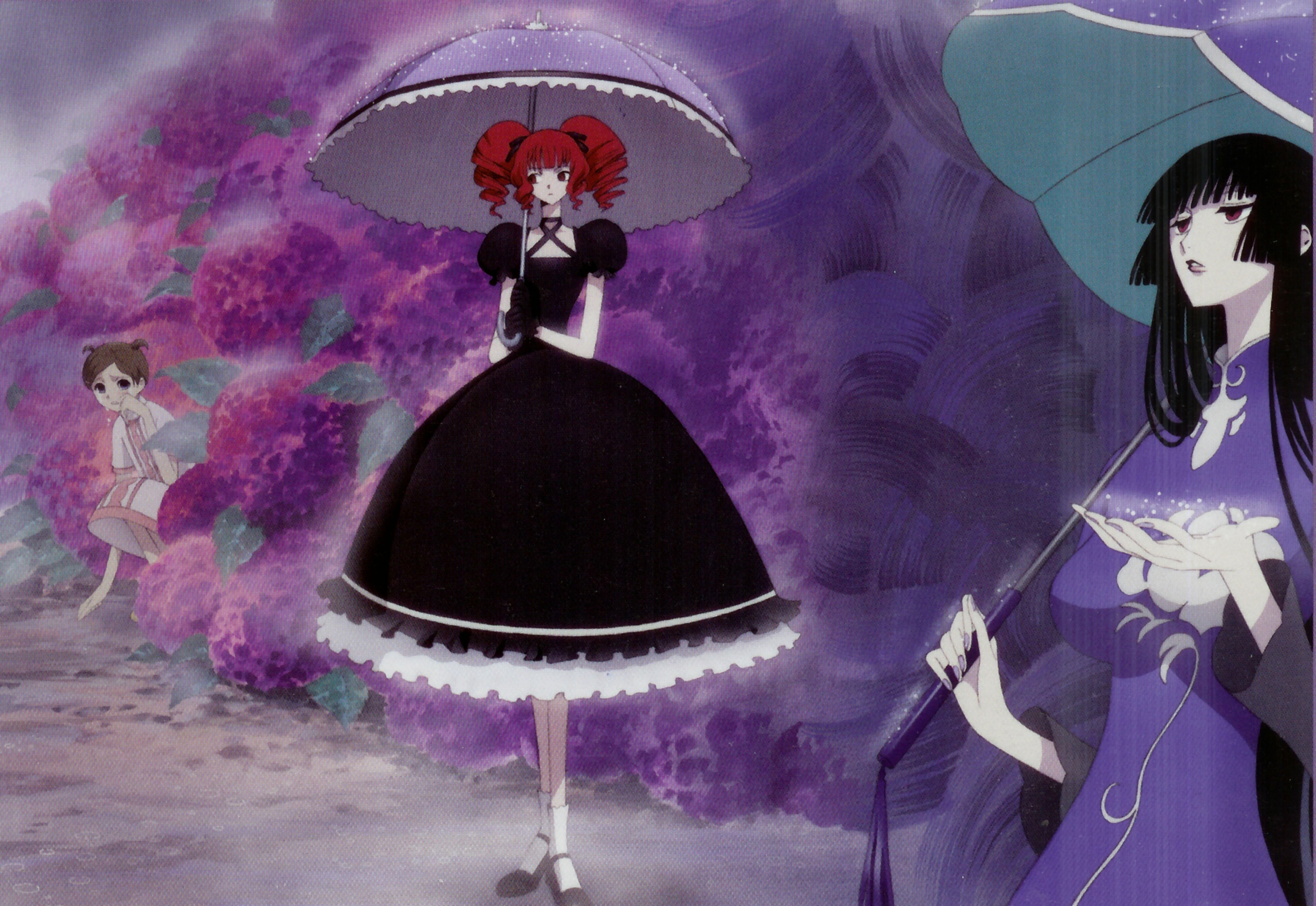 series, anime, 5K, character, ichihara, xxxholic, yuuko, amewarashi, ova, HD Wallpaper