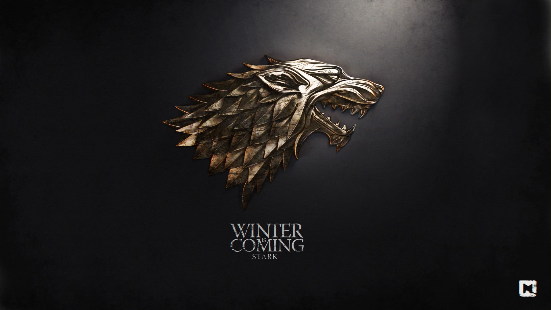 House Stark, Game of Thrones, sigils, 1080P, HD Wallpaper