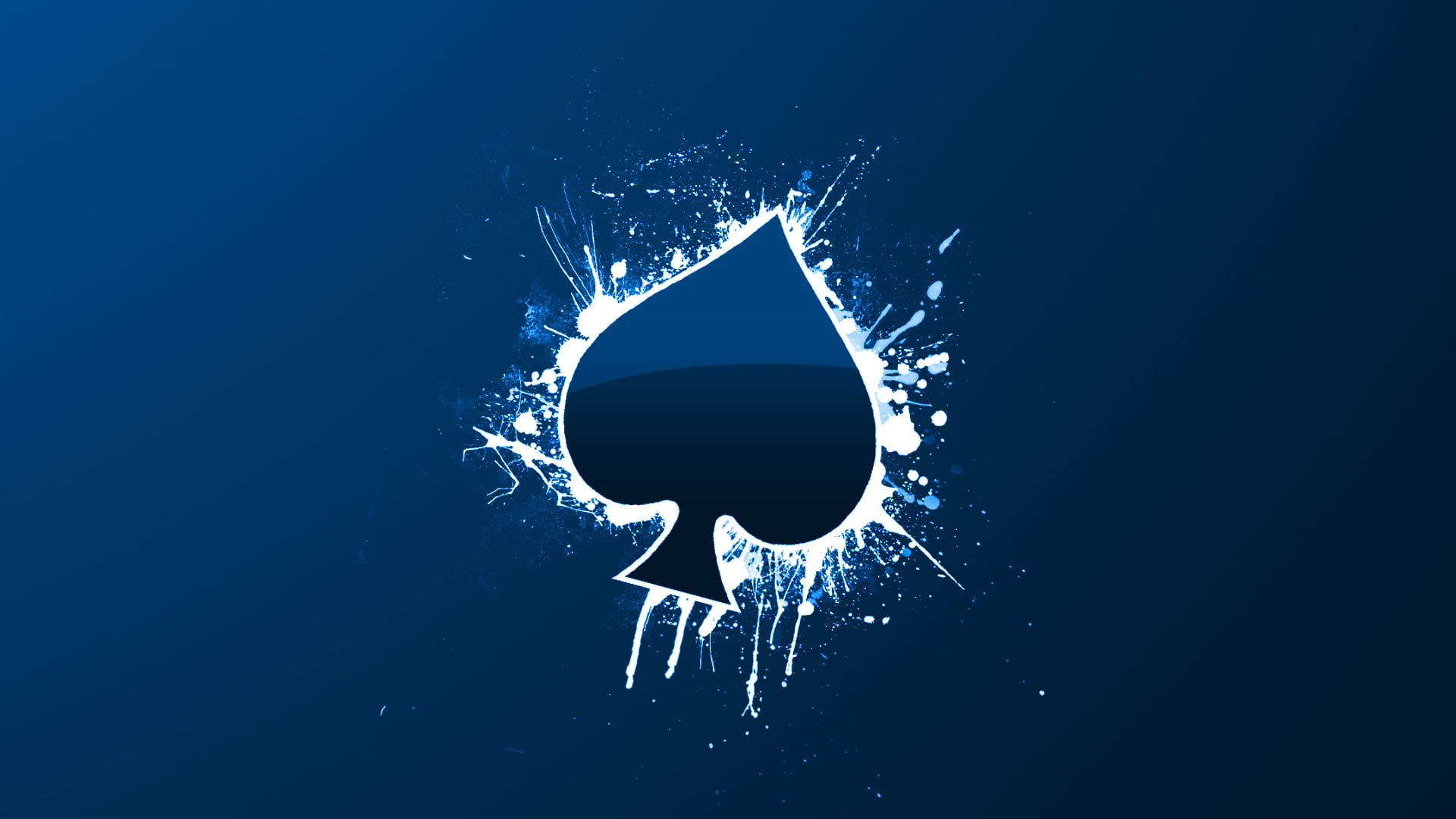 studio shot, computer Graphic, 1080P, night, squirt, vector, indoors, nature, shape, close-up, spade, glass - material, abstract, one person, broken, damaged, HD Wallpaper