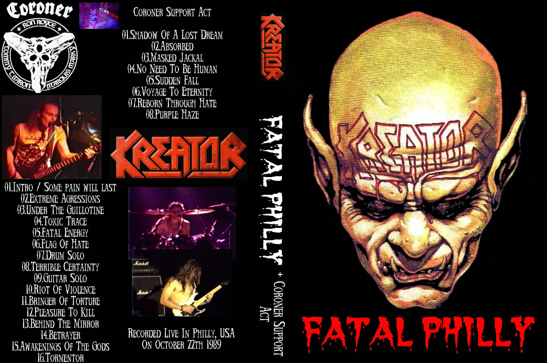 heavy, thrash, rock, posters, 1080P, hard, poster, kreator, concert, metal, HD Wallpaper
