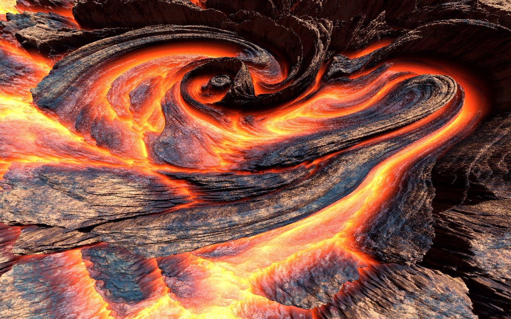 rock, textured, nature, physical geography, beauty in nature, orange color, pattern, lava, tranquility, solid, full frame, photography, multi colored, day, HD Wallpaper