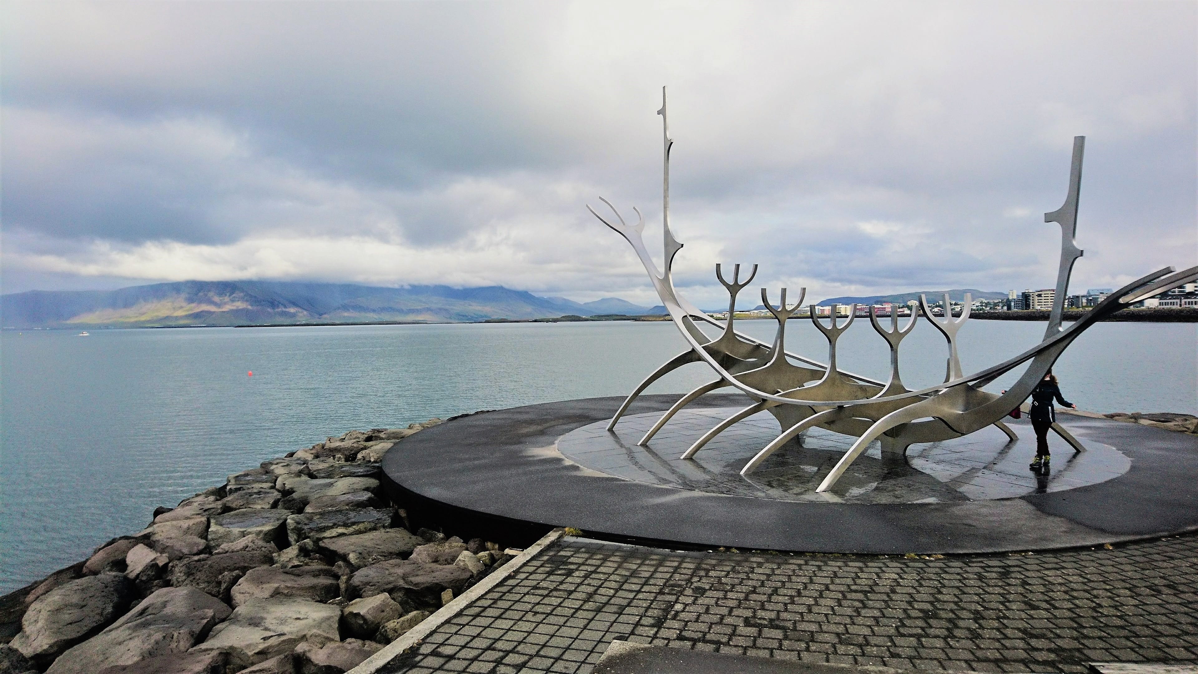 the past, solid, iceland, reykjavik, sky, no people, architecture, scenics - nature, nature, tranquil scene, water, history, day, outdoors, 4K, metal, HD Wallpaper
