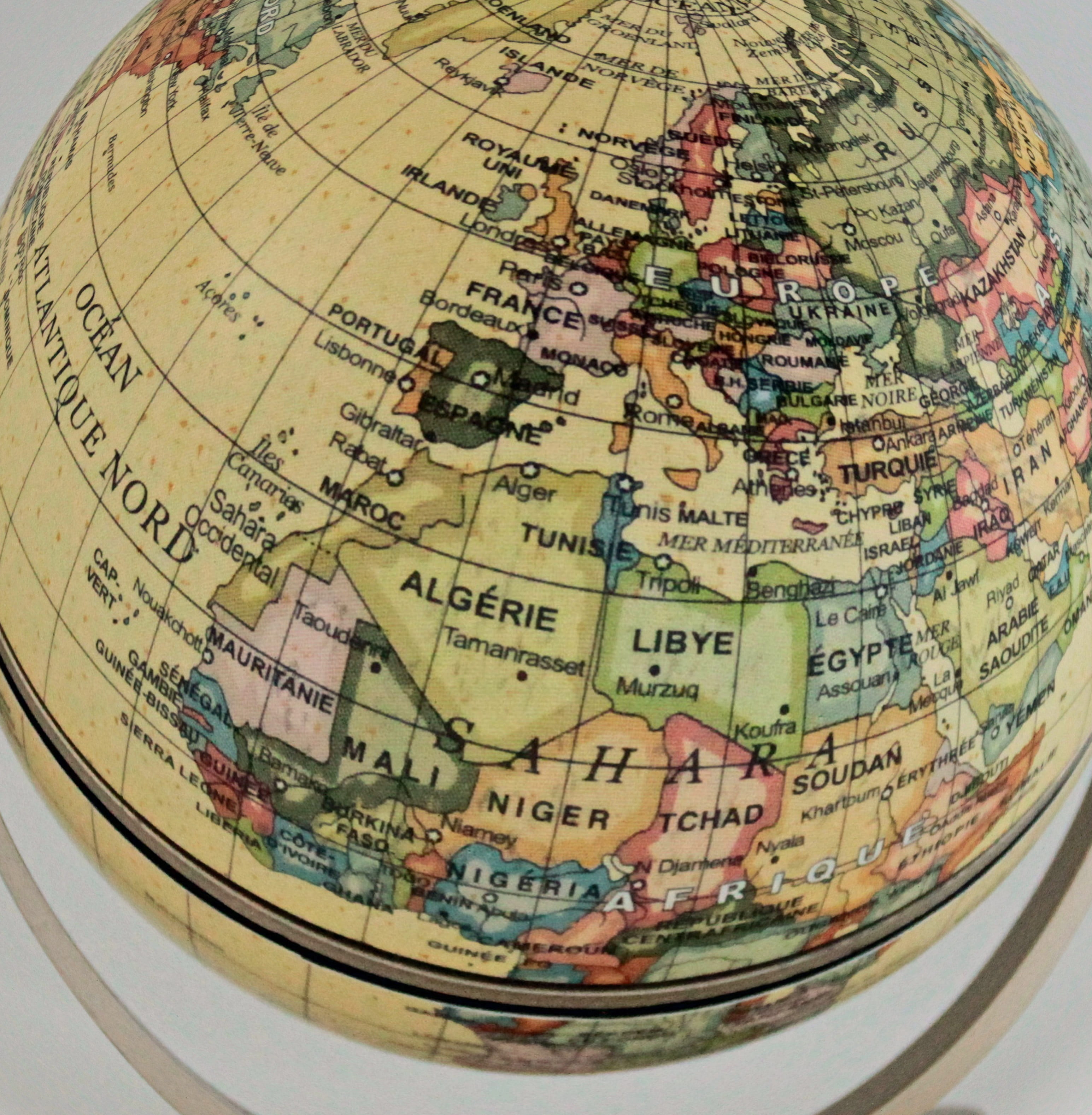 planet - space, antique, sphere, globe, space, 2K, indoors, earth, world map, topography, globe - man made object, no people, direction, close-up, guidance, Phone HD Wallpaper