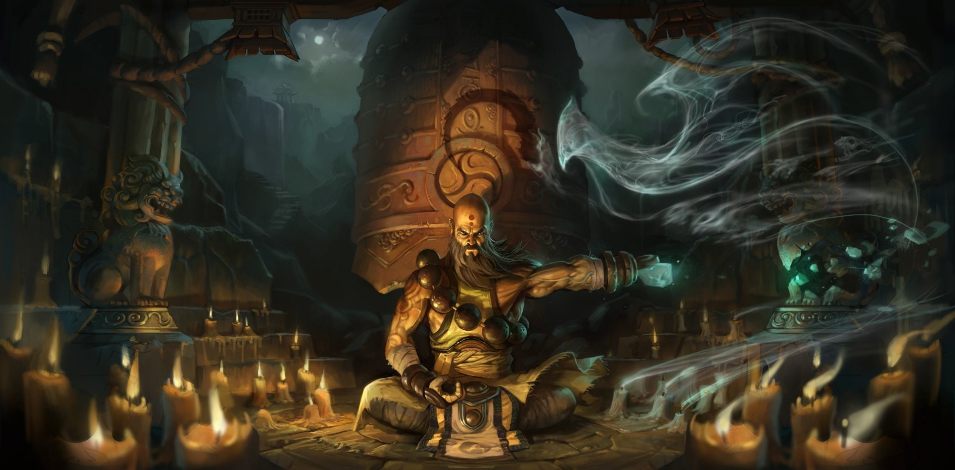 Monk (Diablo III), 1080P, Diablo, Diablo III, HD Wallpaper