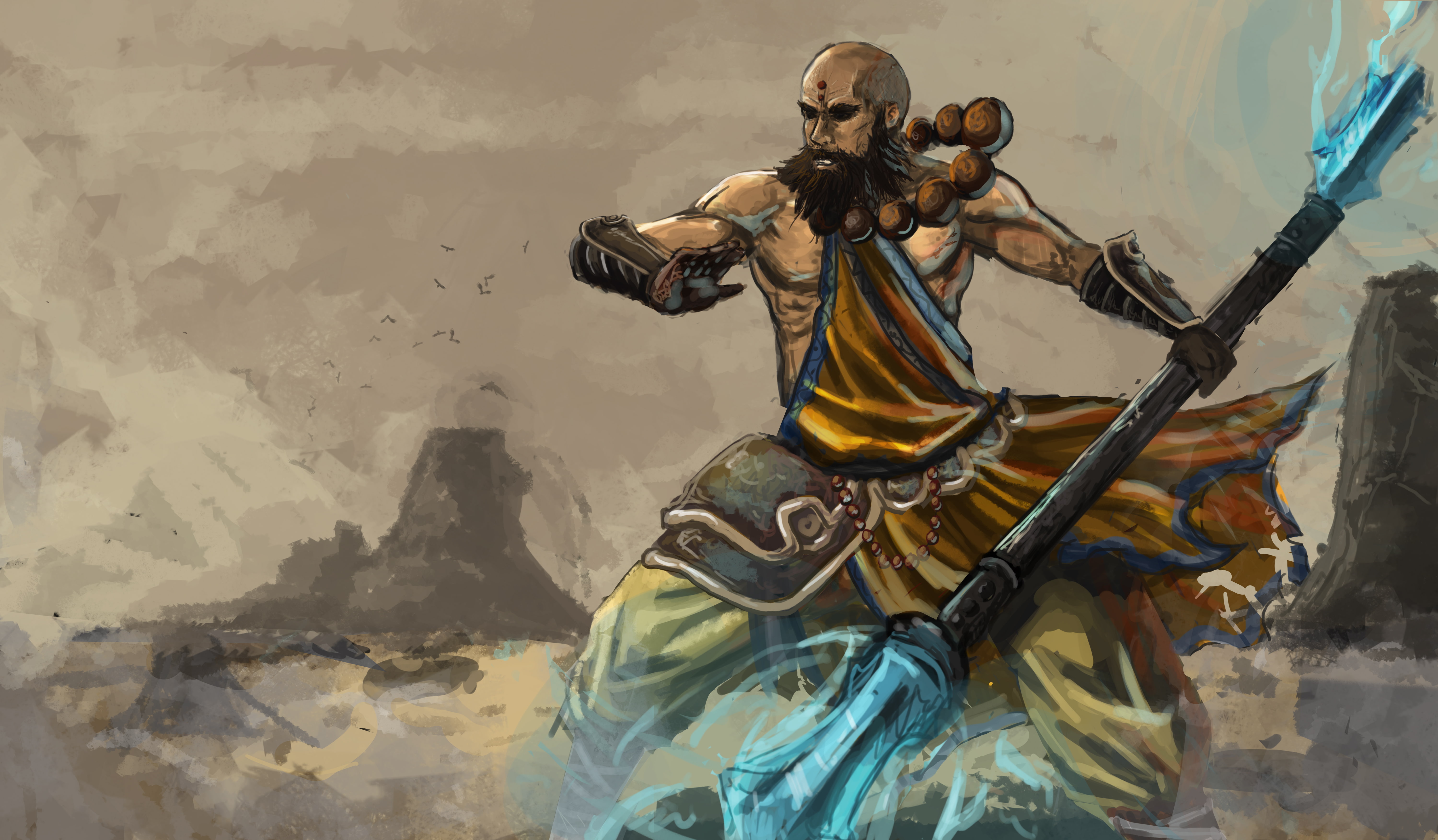 Diablo III, 5K, Diablo, Monk (Diablo III), HD Wallpaper