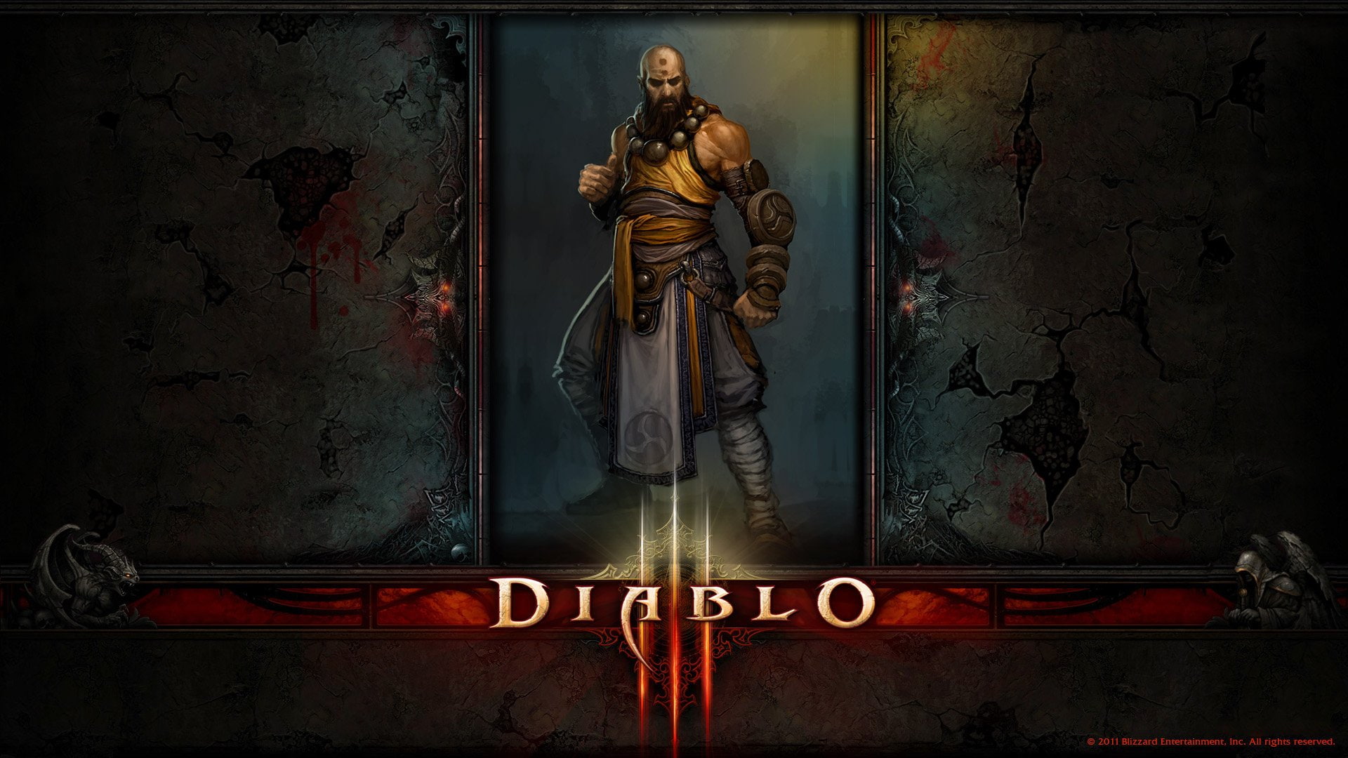 Monk (Diablo III), 1080P, Diablo, Diablo III, HD Wallpaper