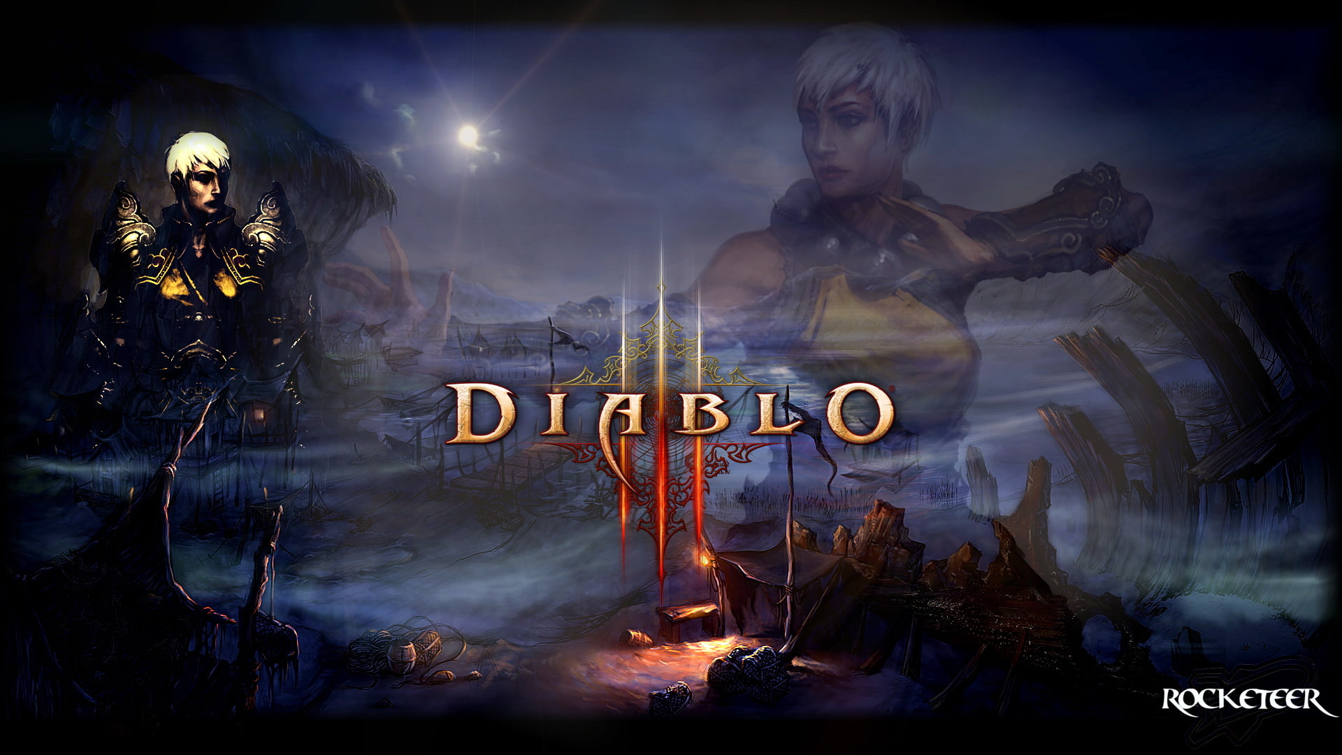 1080P, Monk (Diablo III), Diablo, Diablo III, HD Wallpaper