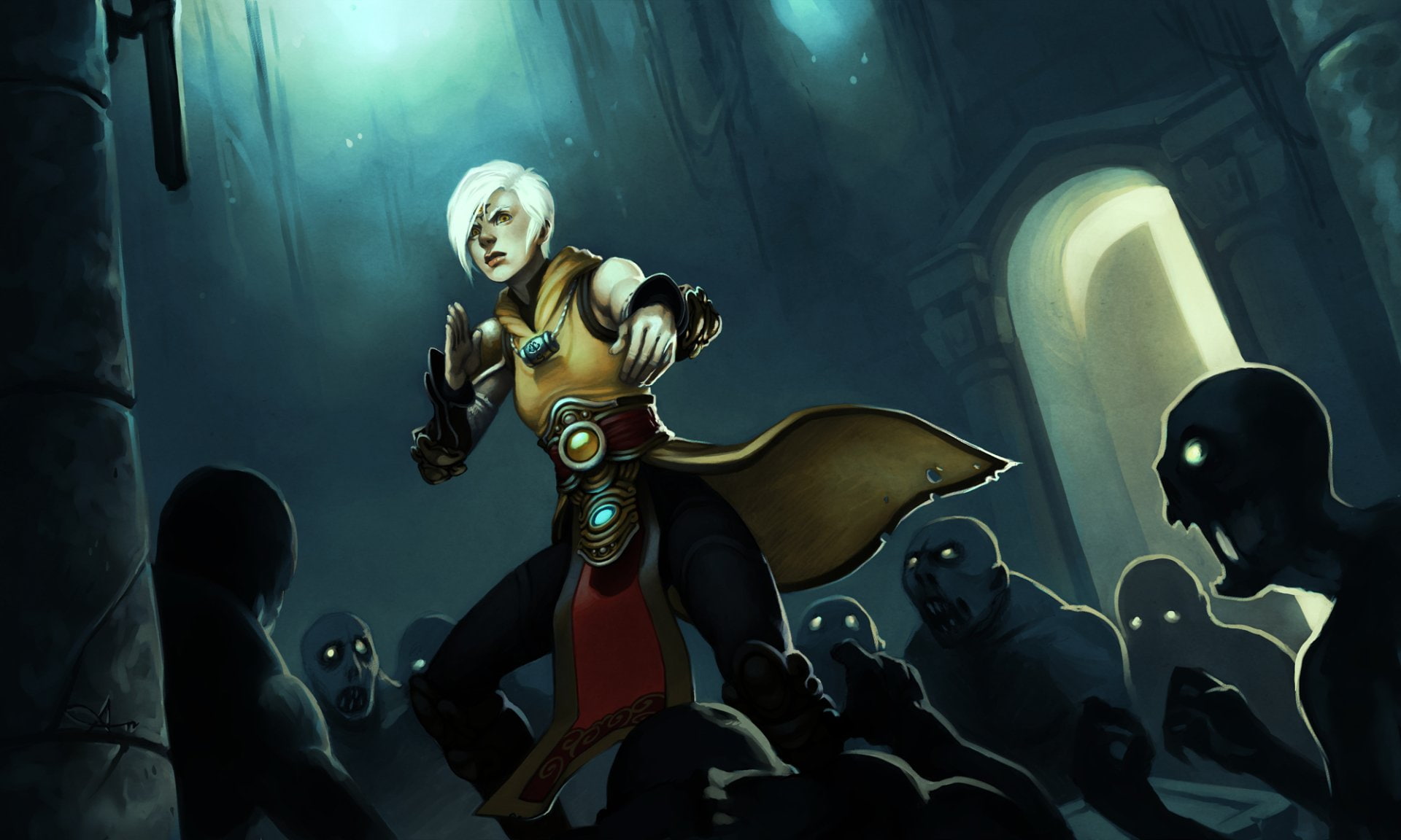 Diablo III, Monk (Diablo III), Diablo, 1080P, HD Wallpaper