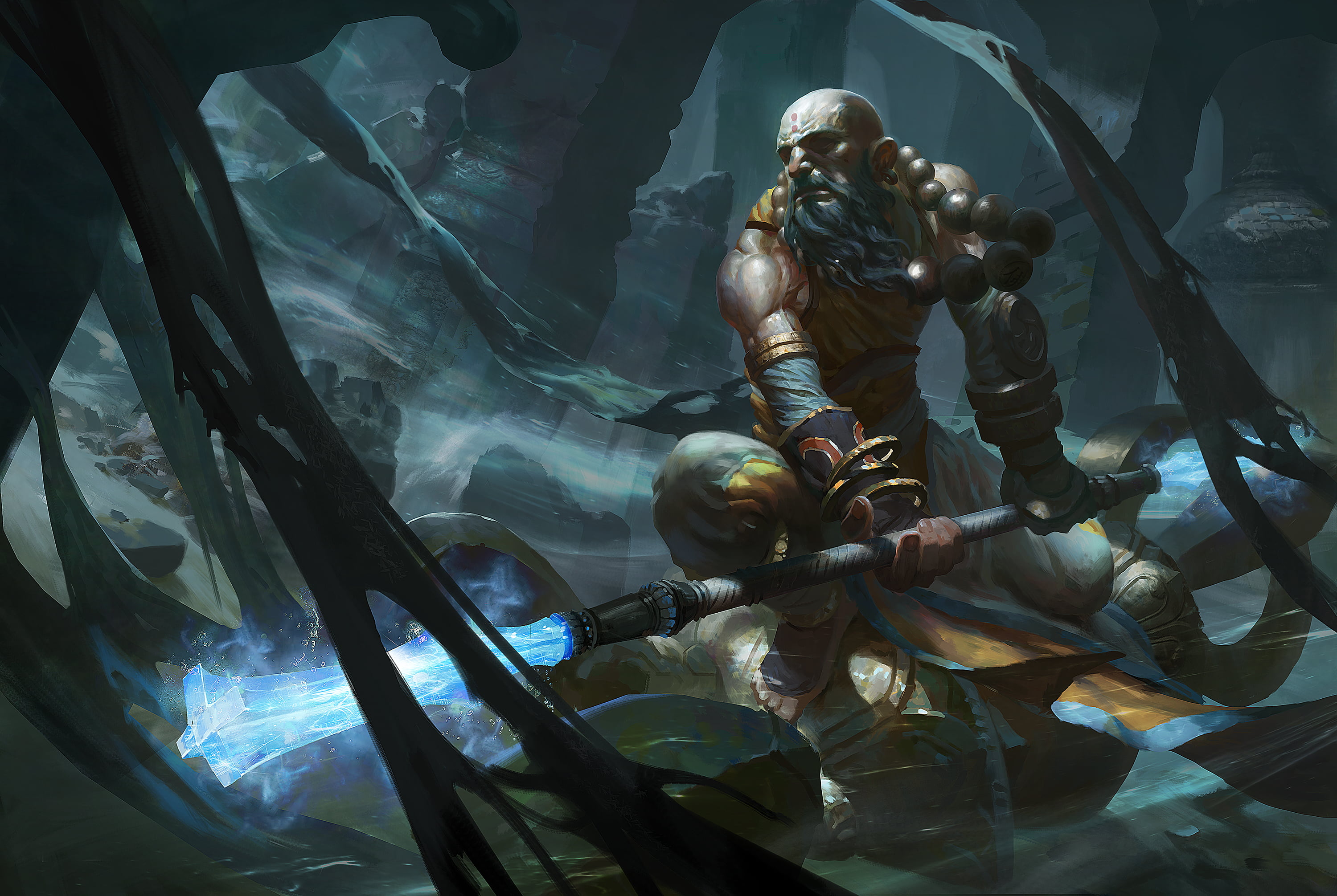 Diablo, 2K, Monk (Diablo III), Diablo III, HD Wallpaper