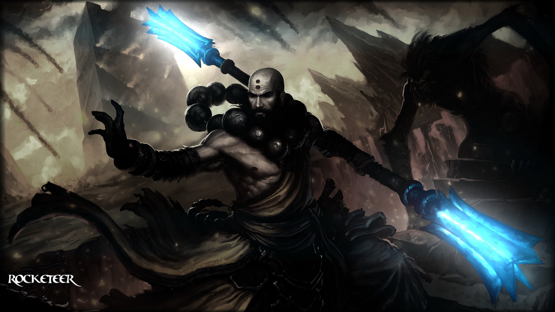 Diablo III, Monk (Diablo III), Diablo, 1080P, HD Wallpaper