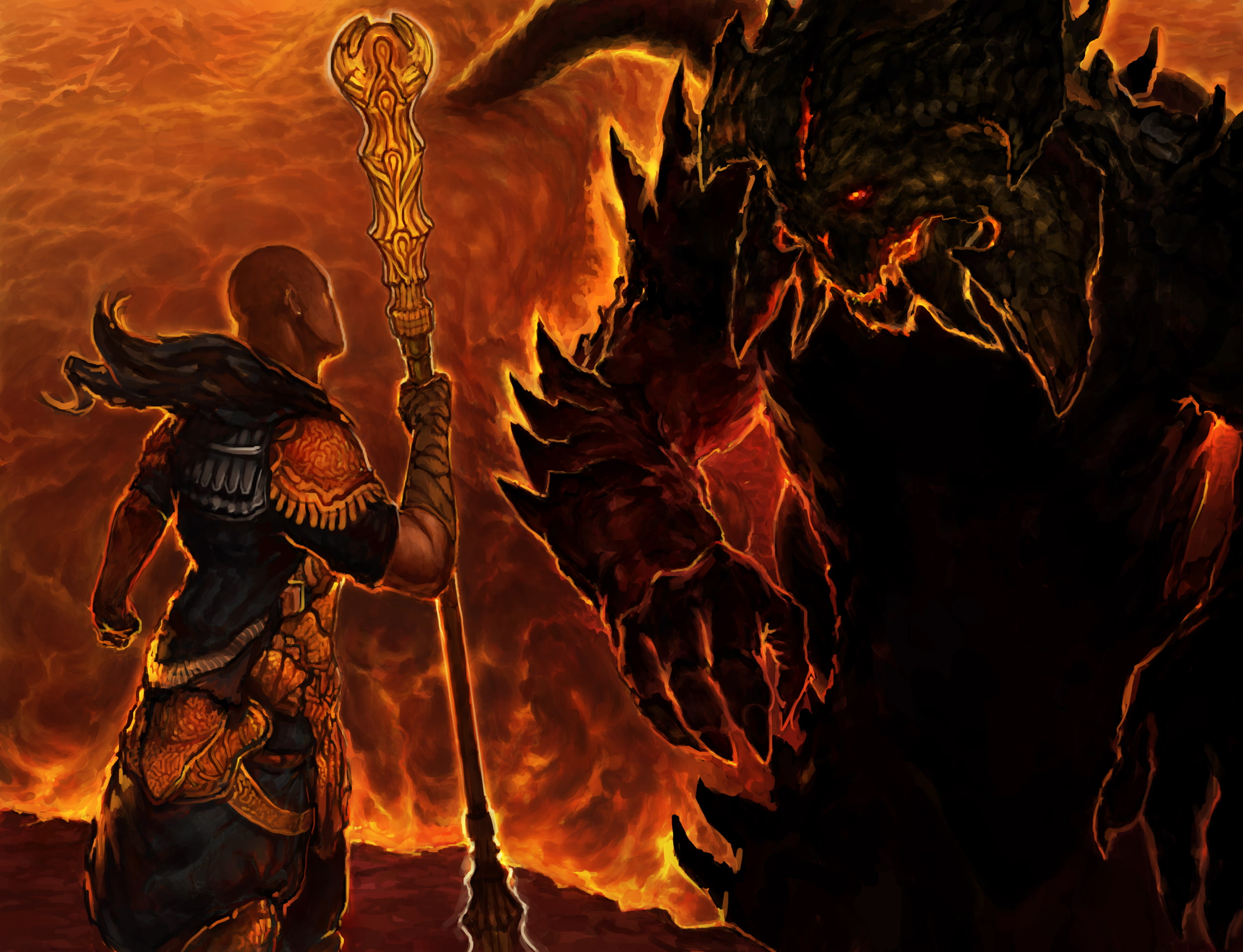1080P, Diablo, Monk (Diablo III), Diablo III, HD Wallpaper