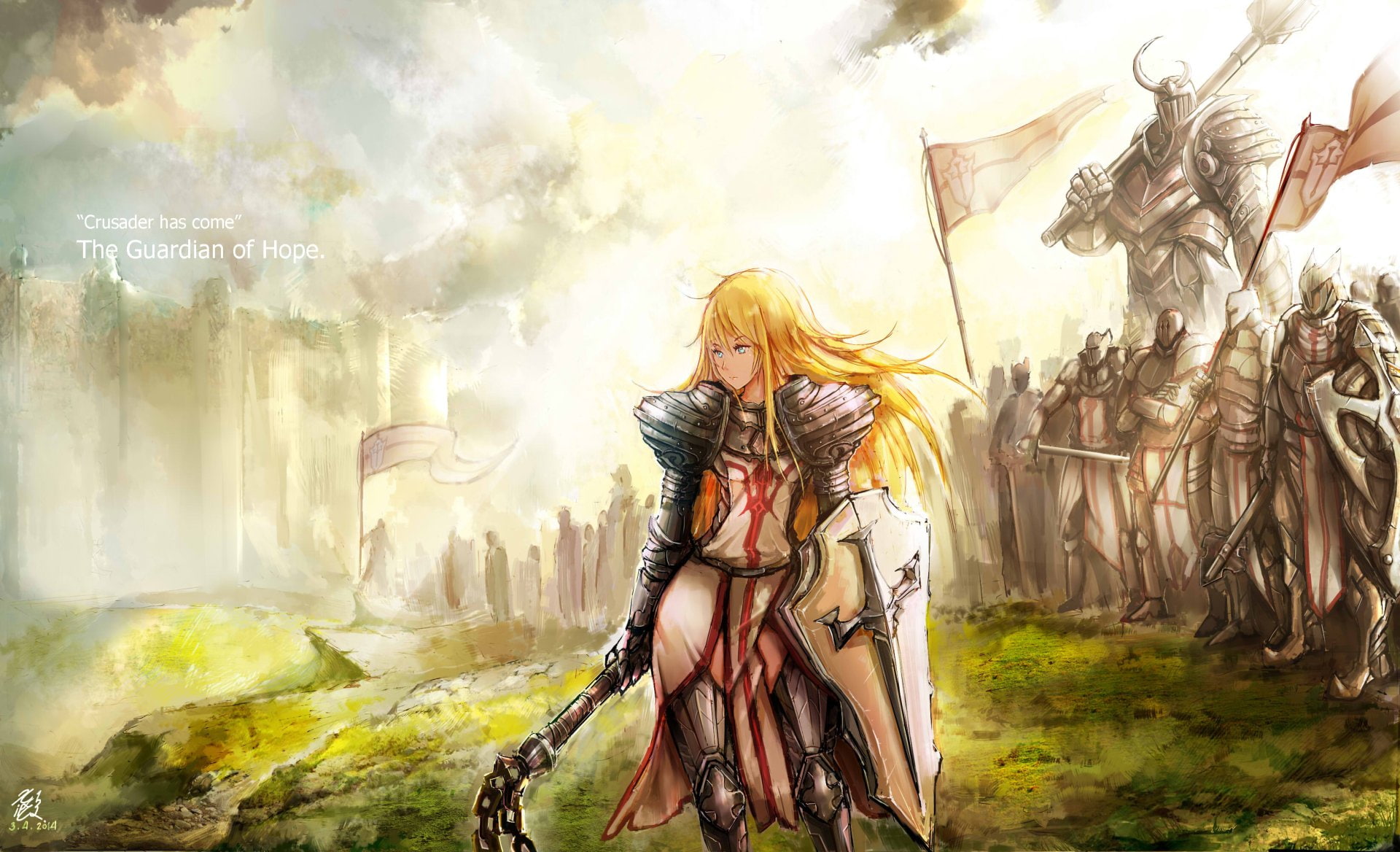 Crusader (Diablo III), Diablo III: Reaper Of Souls, 1080P, Diablo, HD Wallpaper