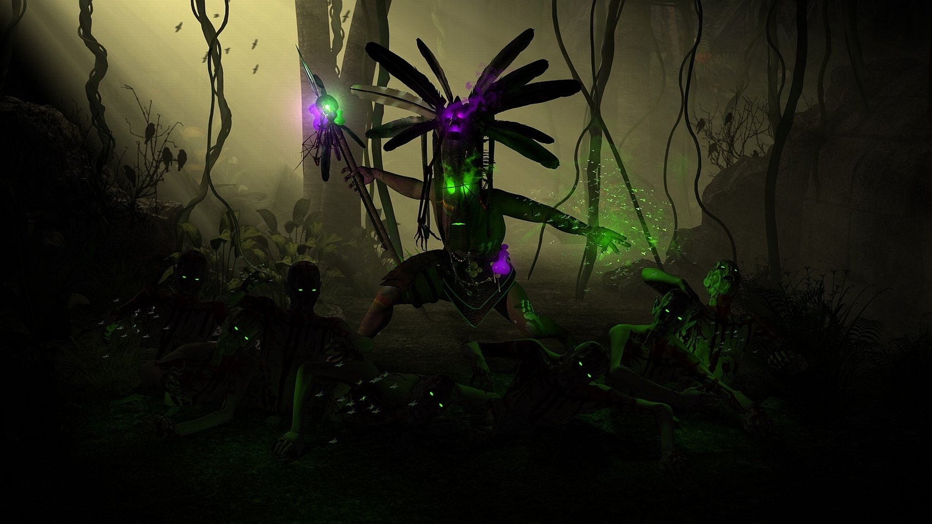 Diablo III, 1080P, Diablo, Witch Doctor (Diablo III), HD Wallpaper