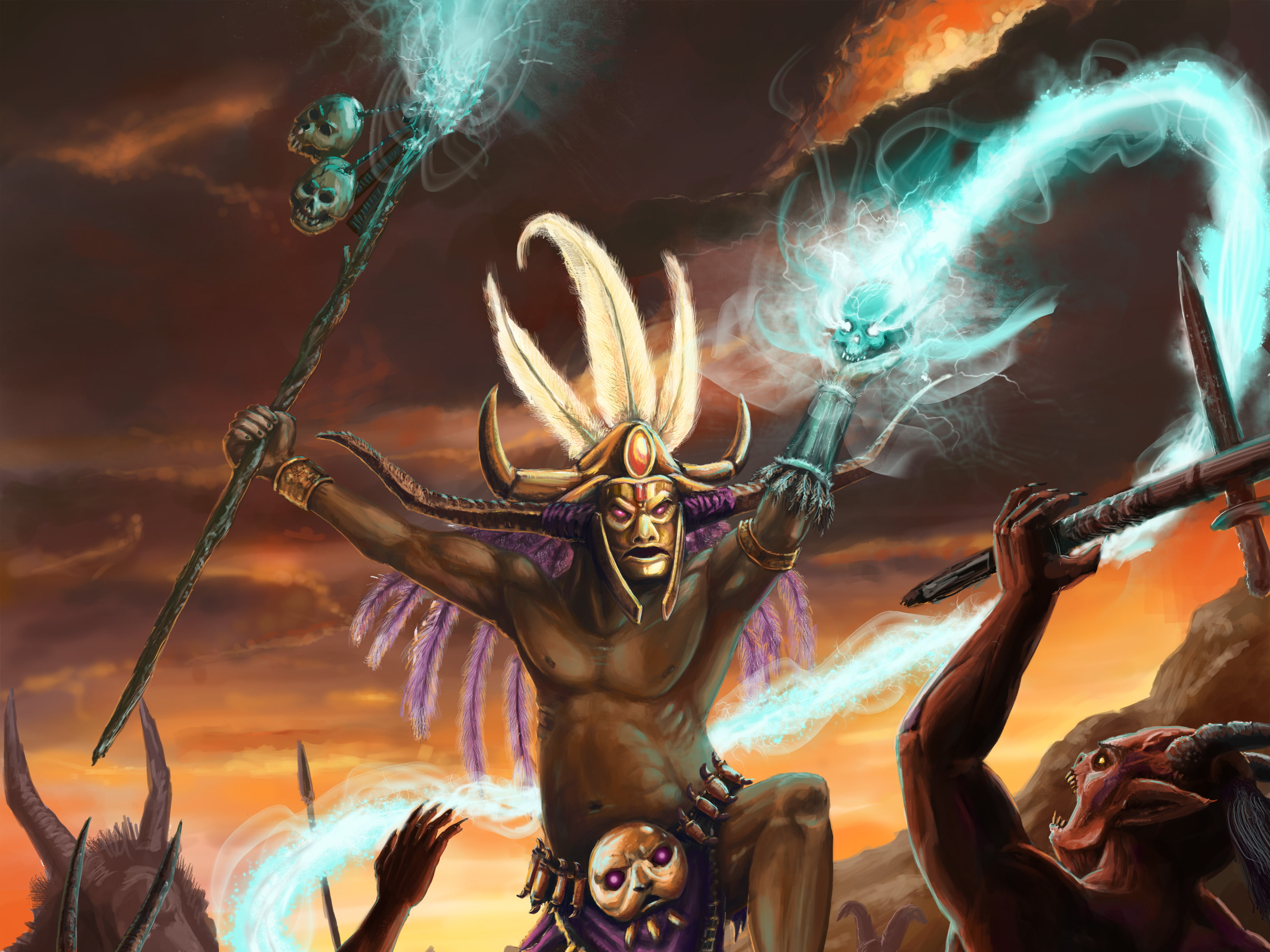 Diablo, Diablo III, 2K, Witch Doctor (Diablo III), HD Wallpaper