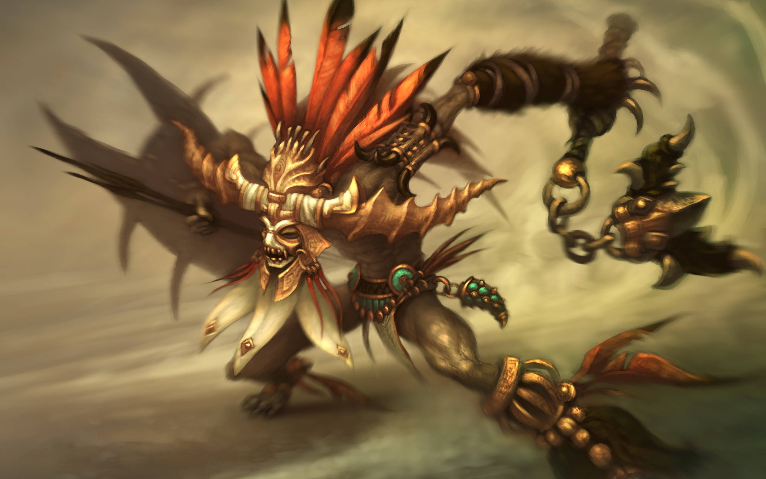 2K, Diablo, Diablo III, Witch Doctor (Diablo III), HD Wallpaper