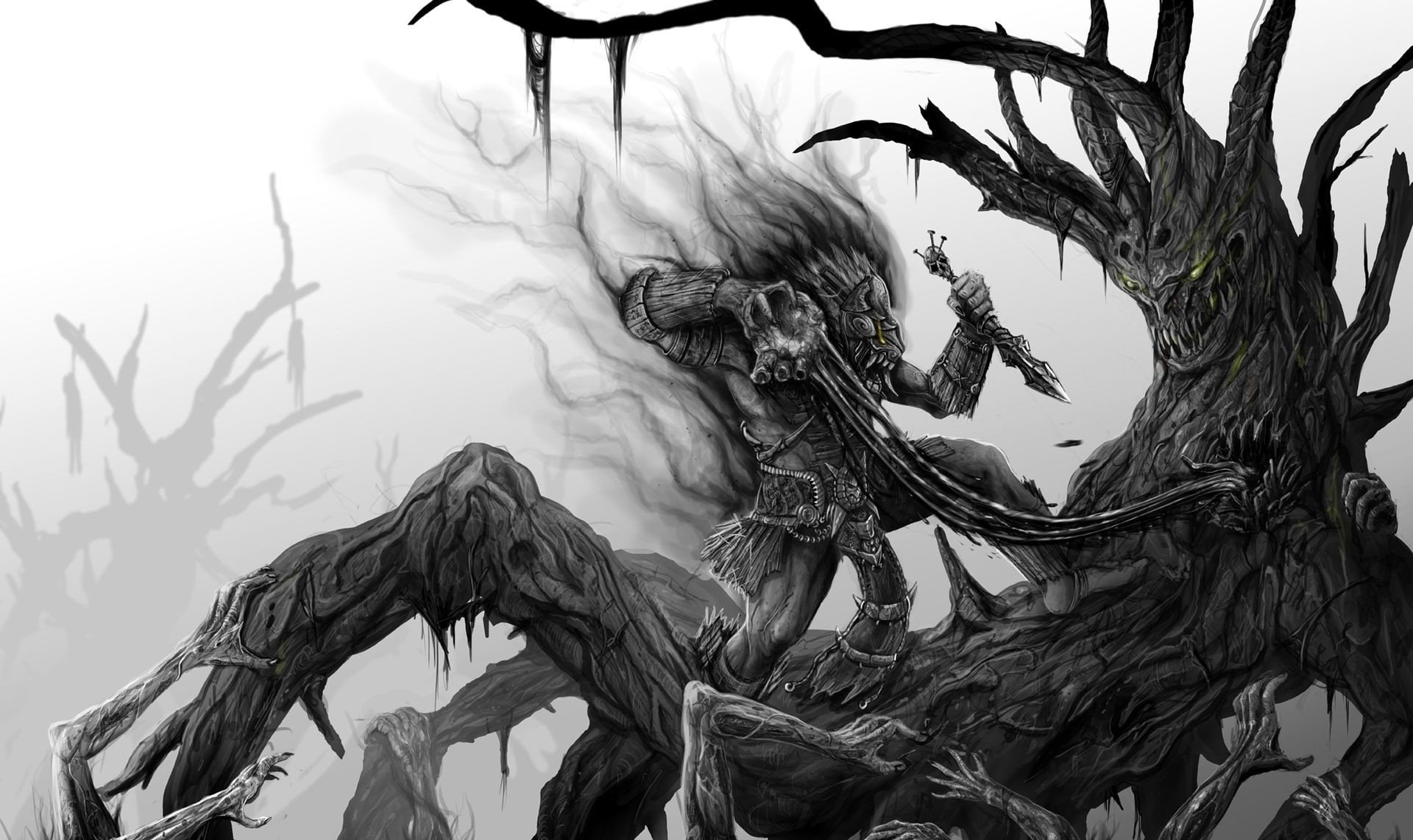 Monster, Dark, 1080P, Diablo III, Witch Doctor (Diablo III), Demon, Creature, Diablo, HD Wallpaper