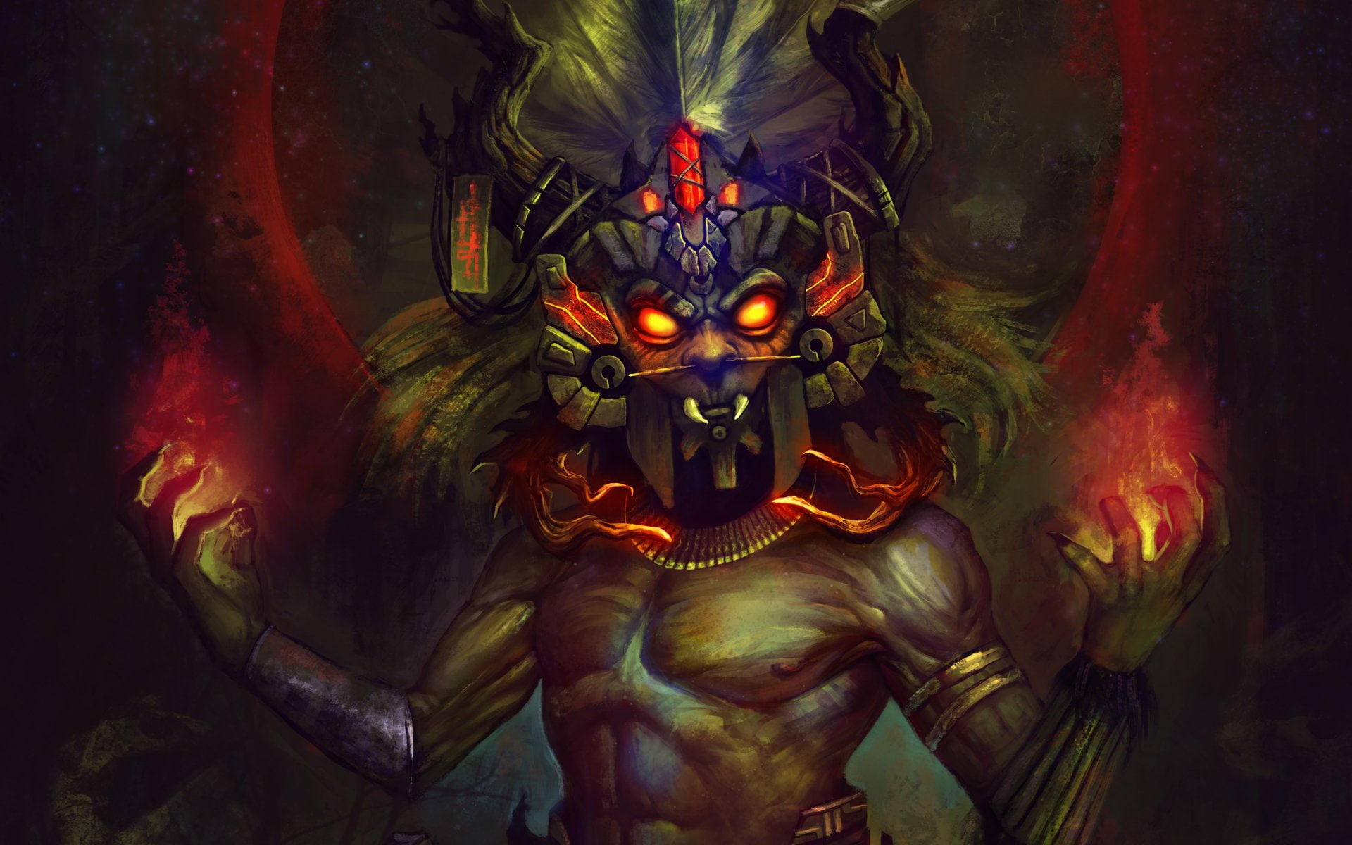 Diablo, Diablo III, 1080P, Witch Doctor (Diablo III), HD Wallpaper