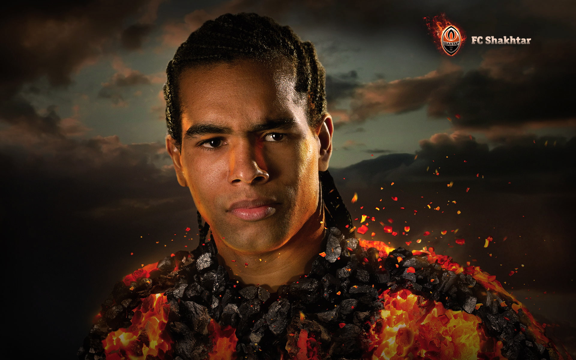 Fire, Sport, Alex Teixeira, Player, Coal, 1080P, Miner, Football, HD Wallpaper