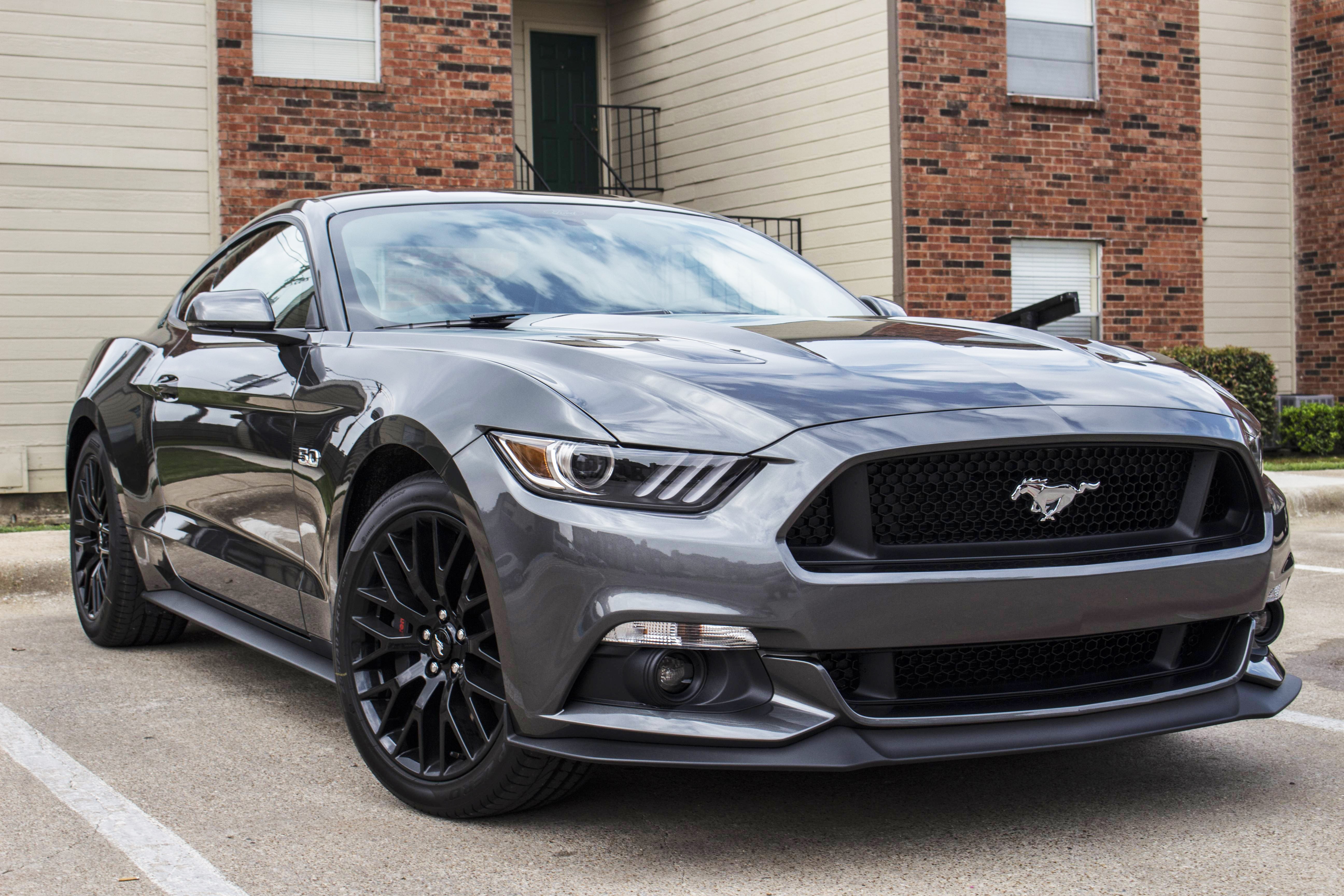 5K, car, ford, mustang, ford mustang, house, HD Wallpaper