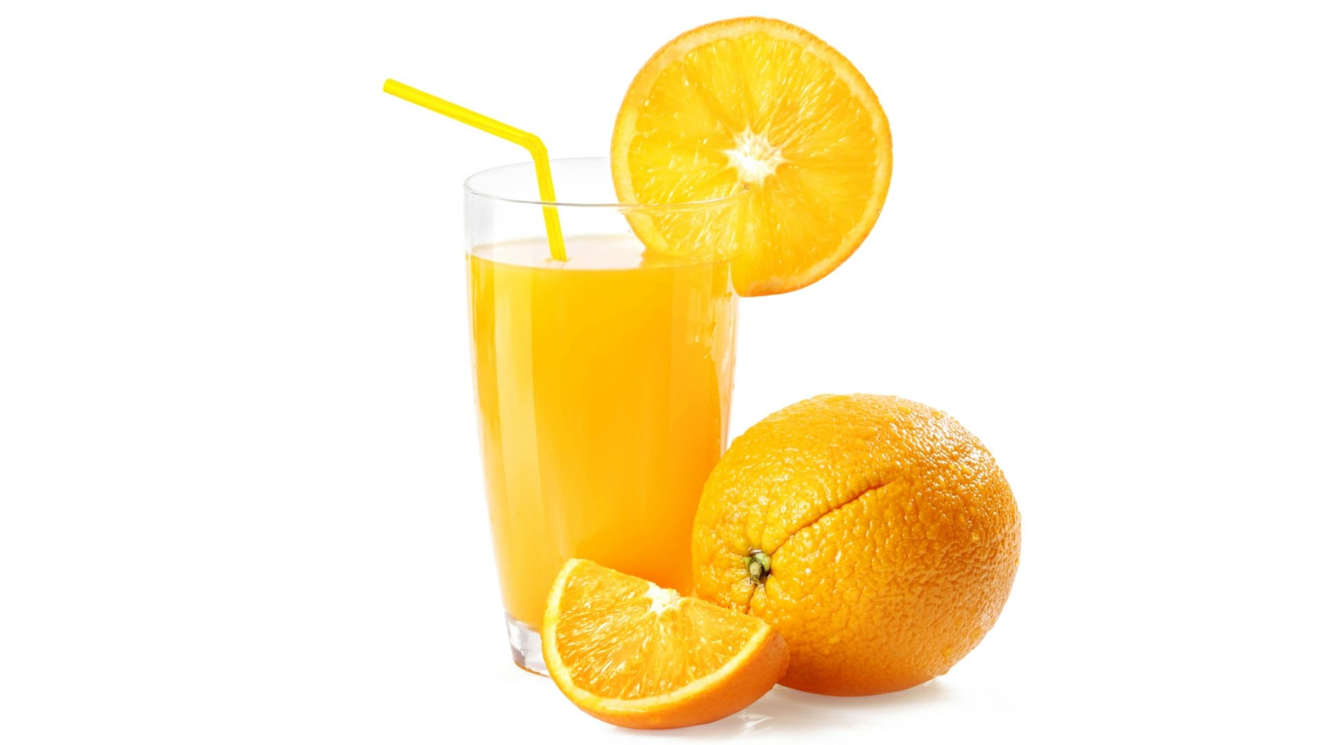 1080P, fruit, household equipment, cut out, wellbeing, straw, orange, blended drink, freshness, drinking straw, food, glass, orange juice, orange drink, HD Wallpaper