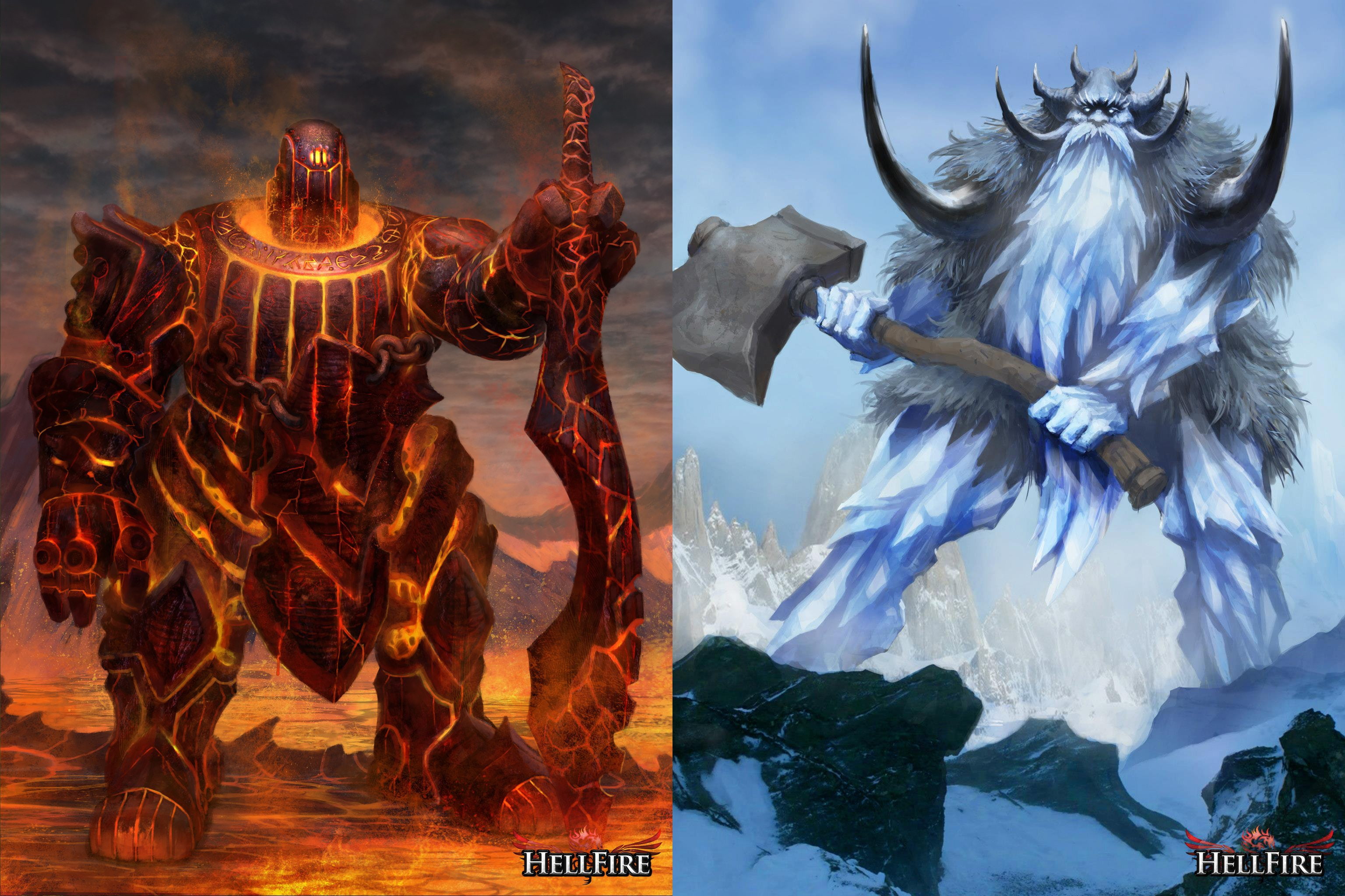 adventure, android, fantasy, hellfire, arcade, 2K, scrolling, action, HD Wallpaper