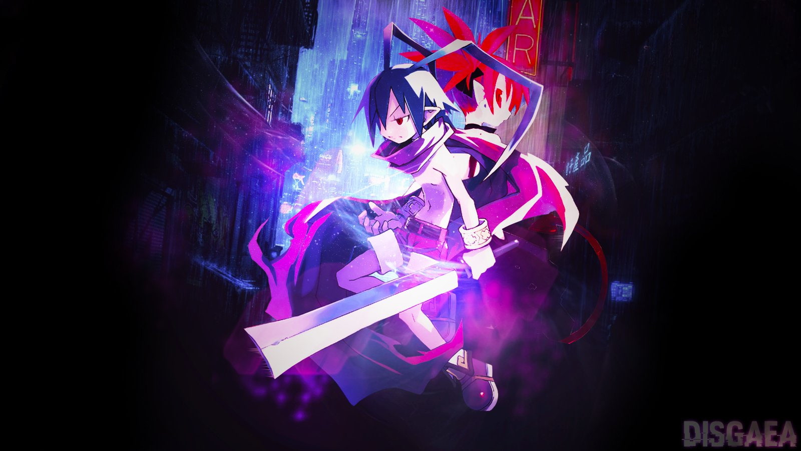 Video Game, Disgaea, Etna (Disgaea), Laharl (Disgaea), 720P, Anime, HD Wallpaper