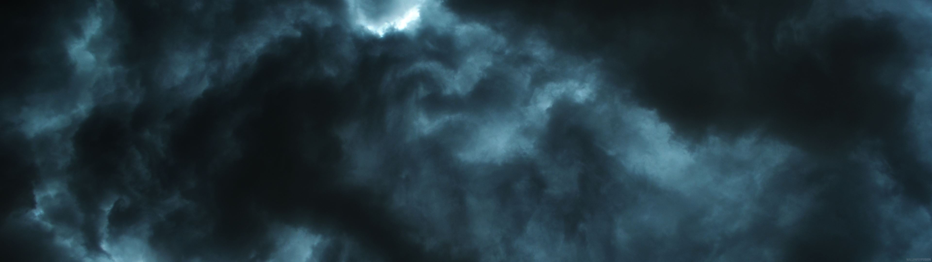 black color, fear, night, horror, abstract backgrounds, black, sky, multiple display, clouds, smoke - physical structure, textured, nature, 4K, cloud - sky, HD Wallpaper