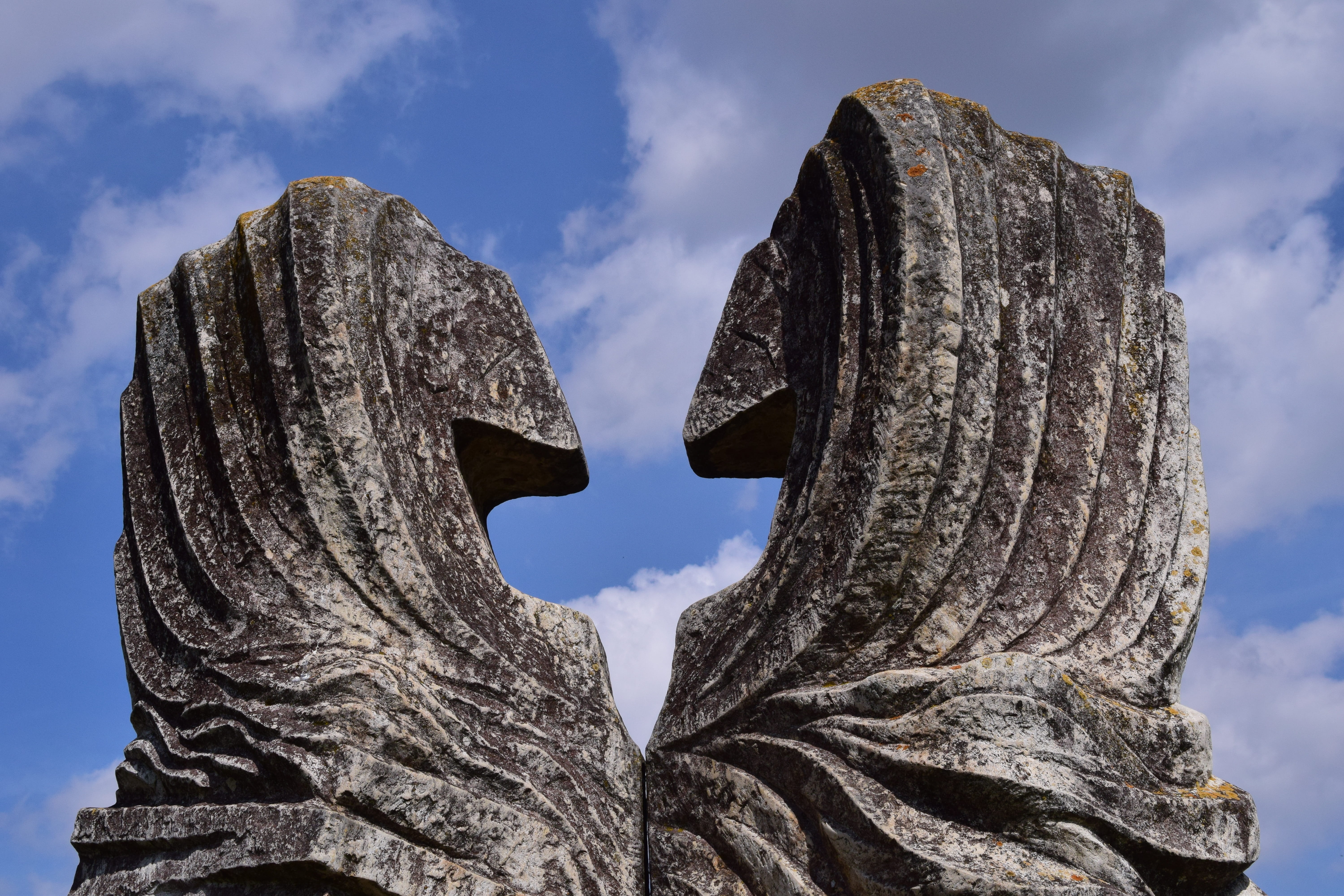 stone sculpture, altmühl valley, history, Rock Carving, enormous, together, human representation, representation, man and woman, eichstätt, Stone, the past, HD Wallpaper