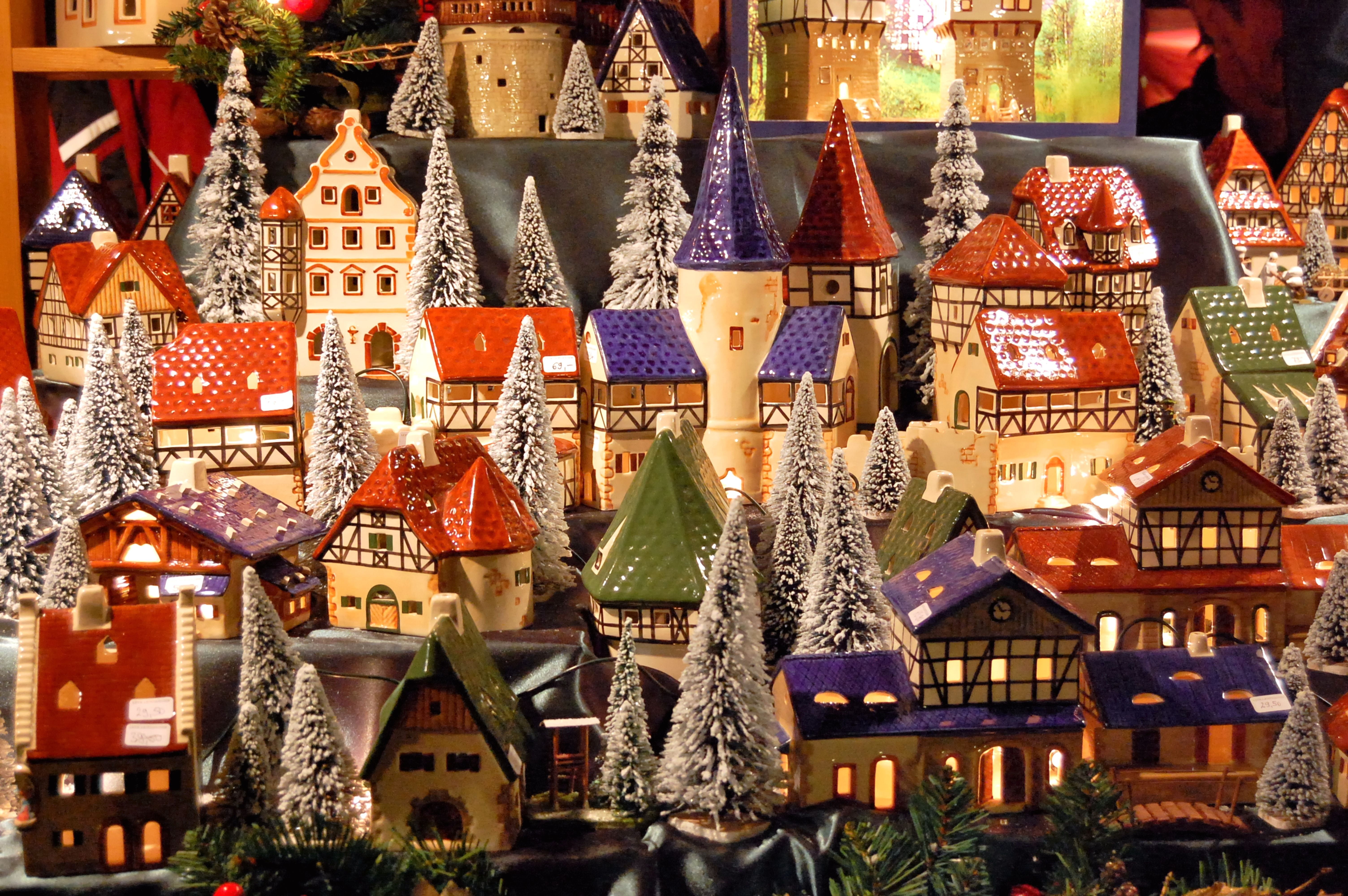 tourism, miniatures, assorted, collection, miniature, history, layout, germany, urban Scene, store, large group of objects, building Exterior, roof, old, HD Wallpaper