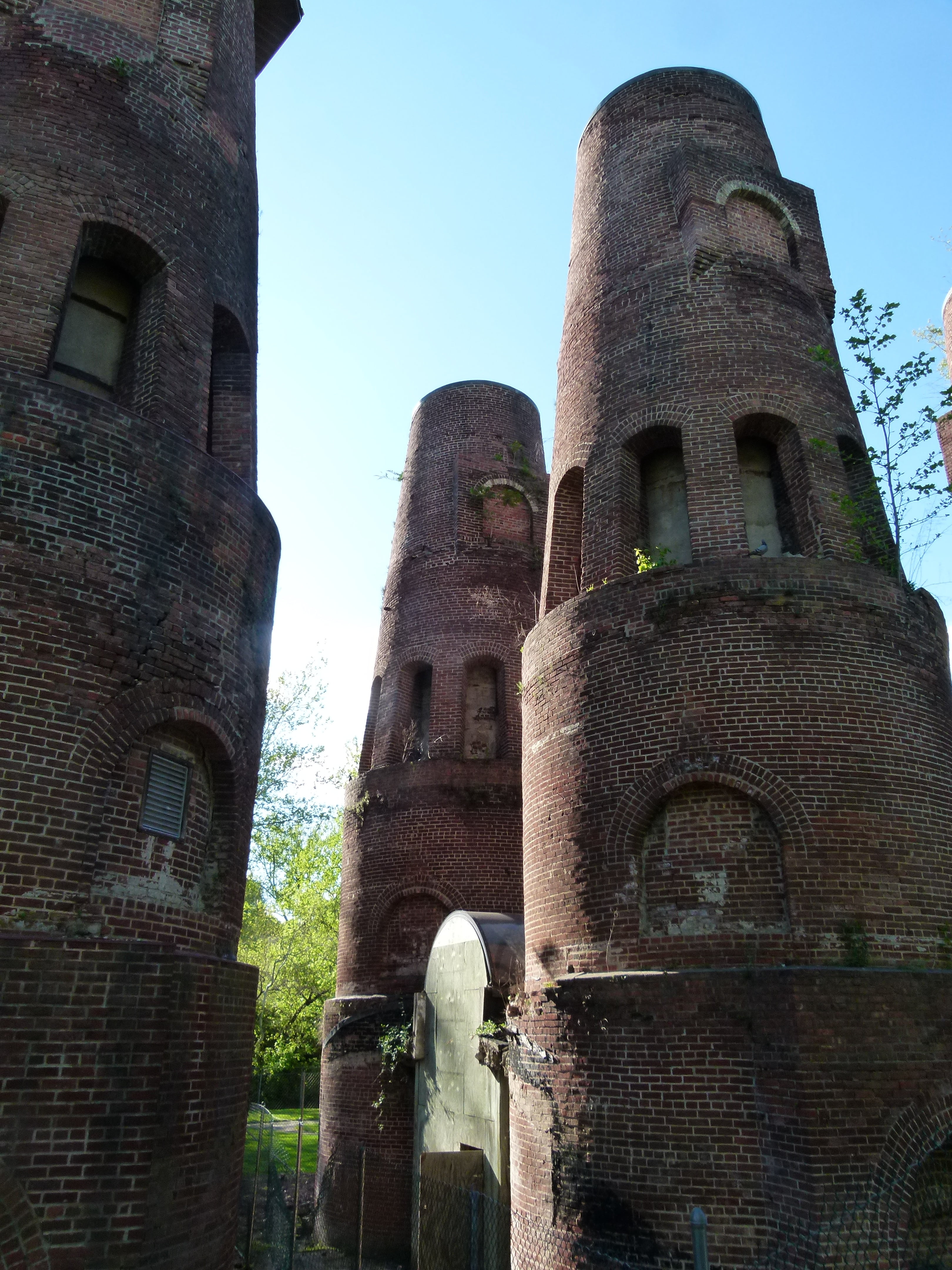 built structure, the past, industry, sky, cement kiln, kilns, no people, day, pennsylvania, ancient civilization, building, nature, cement kilns, cement, Phone HD Wallpaper