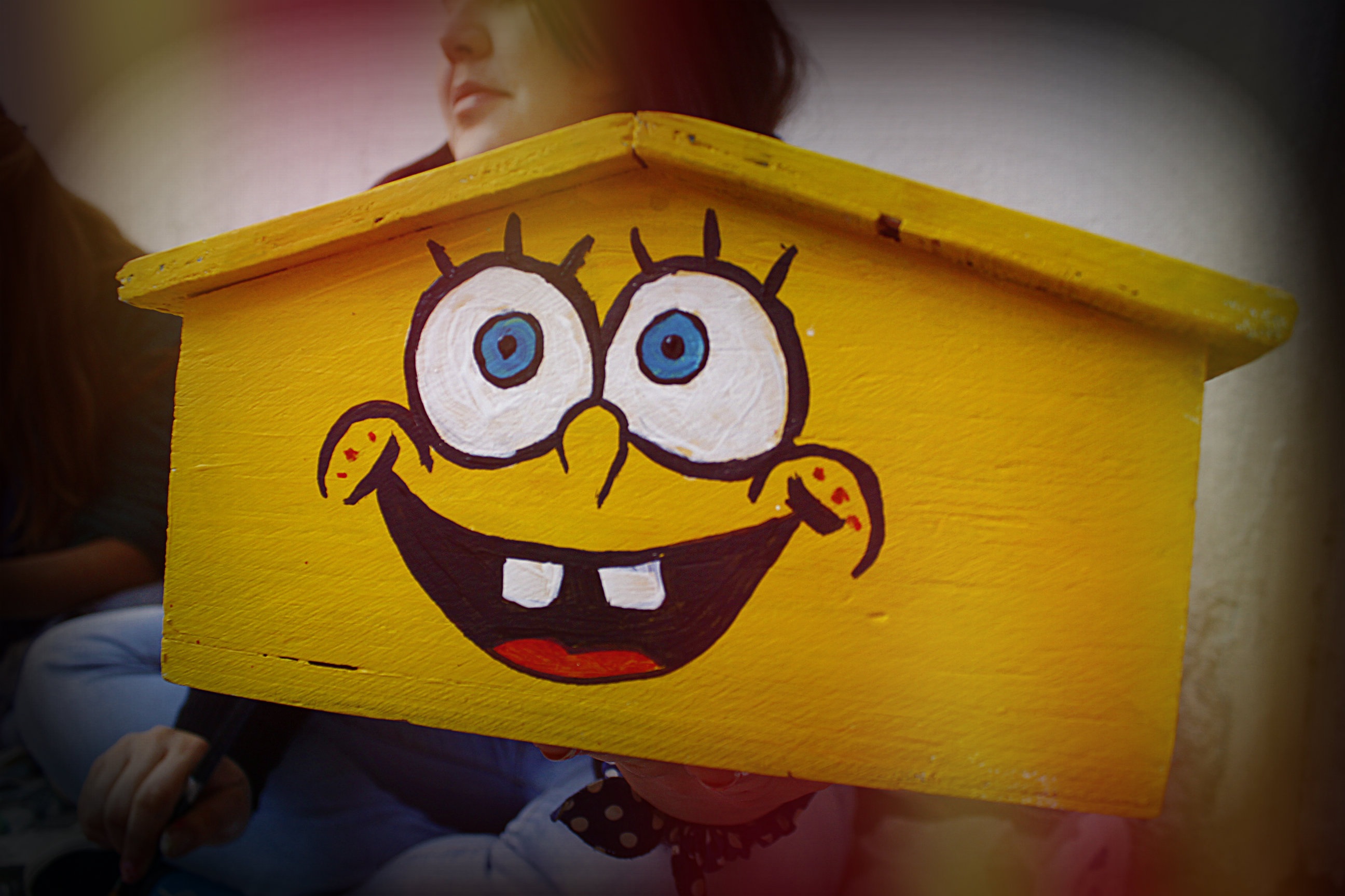 representation, sponge bob, obscured face, 2K, portrait, yellow, creativity, casita, lifestyles, unrecognizable person, headshot, ceiling, leisure activity, HD Wallpaper