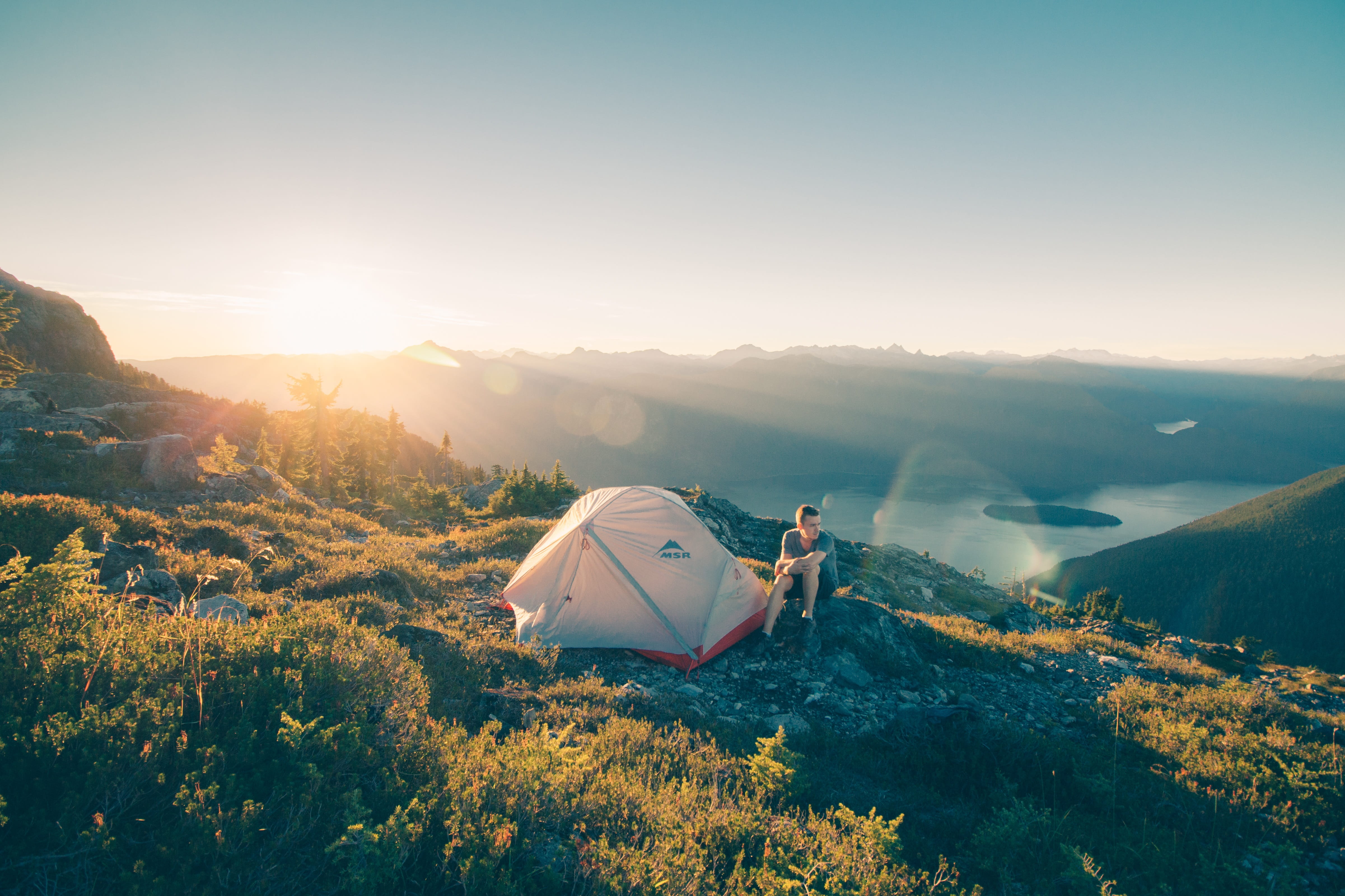 environment, highland, adventure, non-urban scene, mountain range, vacations, sky, cloud, one person, trip, climbing, summit, ridge, hill, tent, mountain, HD Wallpaper