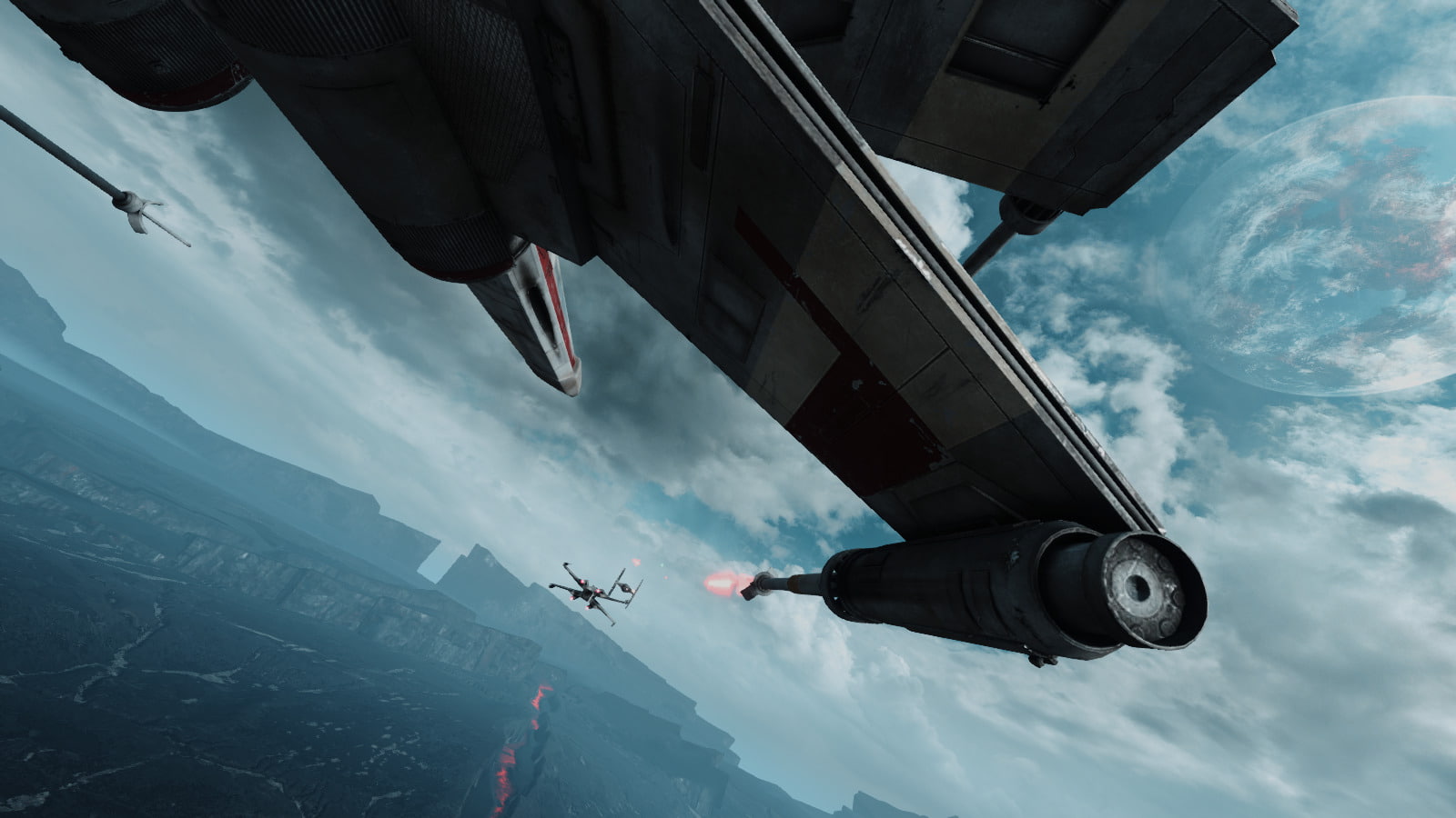 TIE Fighter, X-Wing, 720P, Star Wars Battlefront (2015), Sullust (Star Wars), Star Wars, HD Wallpaper