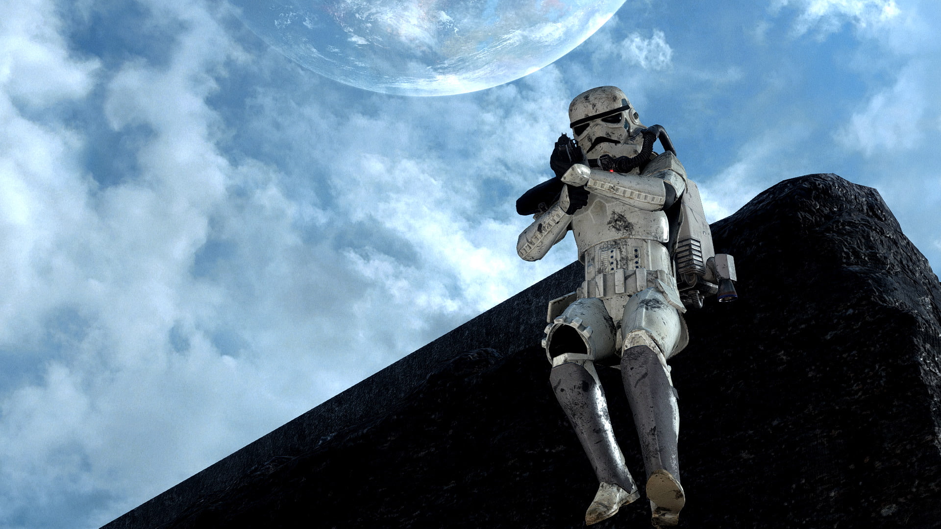 Stormtrooper, Star Wars Battlefront (2015), Sullust (Star Wars), 1080P, Star Wars, HD Wallpaper