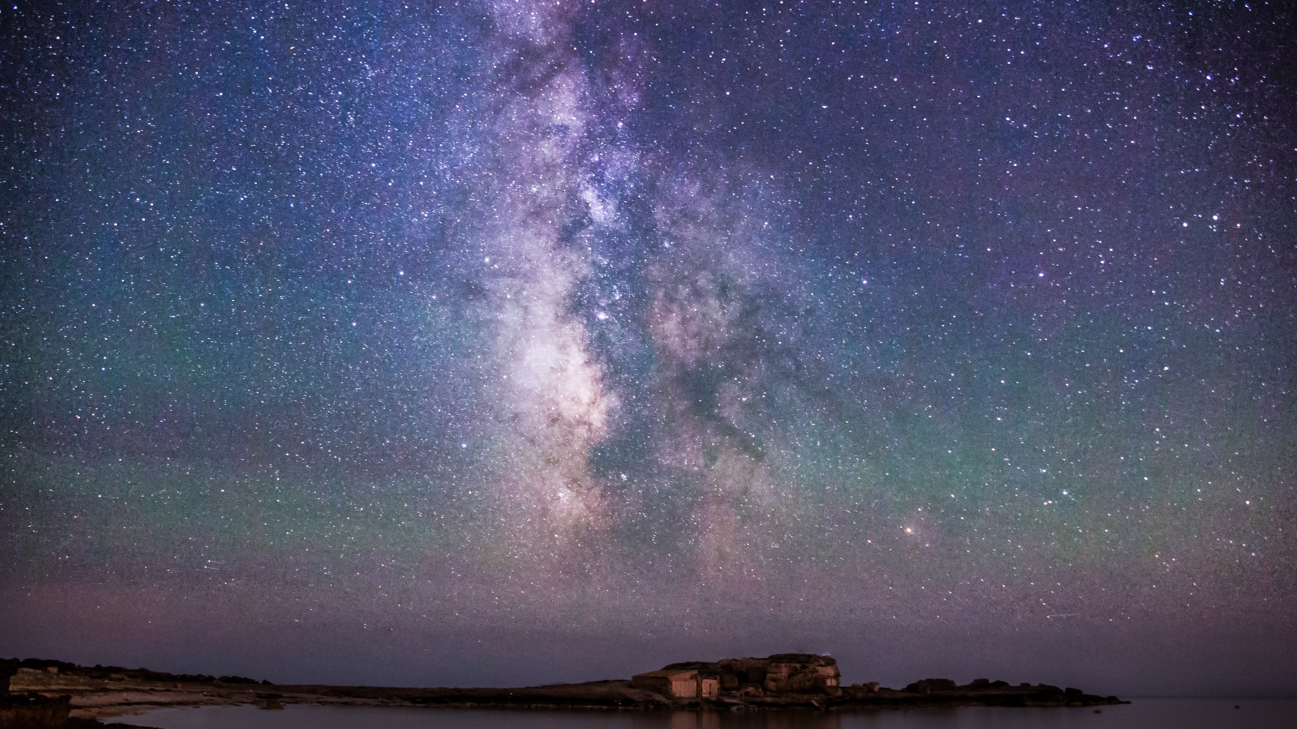 stars, 8k, Iceland, 5K, 5k, night, 4k, northern lights, sky, HD Wallpaper