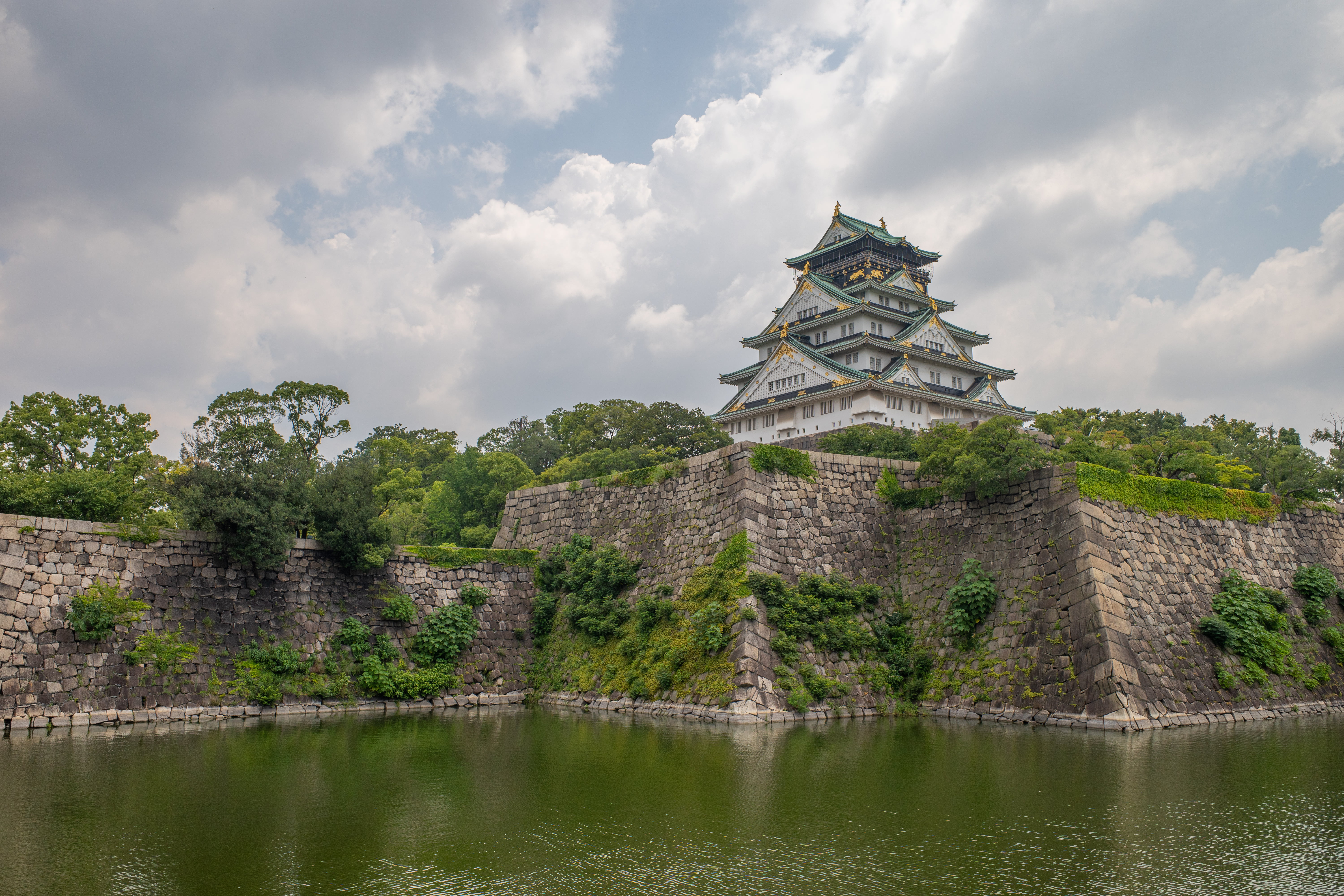 Osaka Castle, Japan, 5K, Osaka, HD Wallpaper