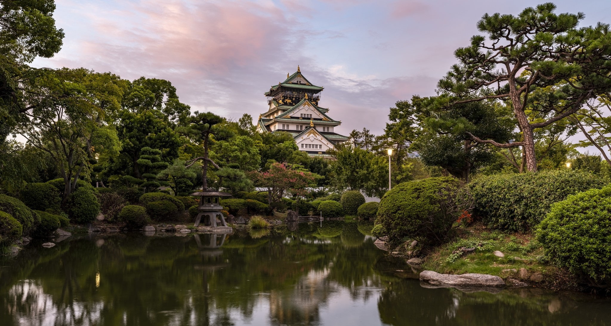Osaka Castle, 1080P, Castles, HD Wallpaper