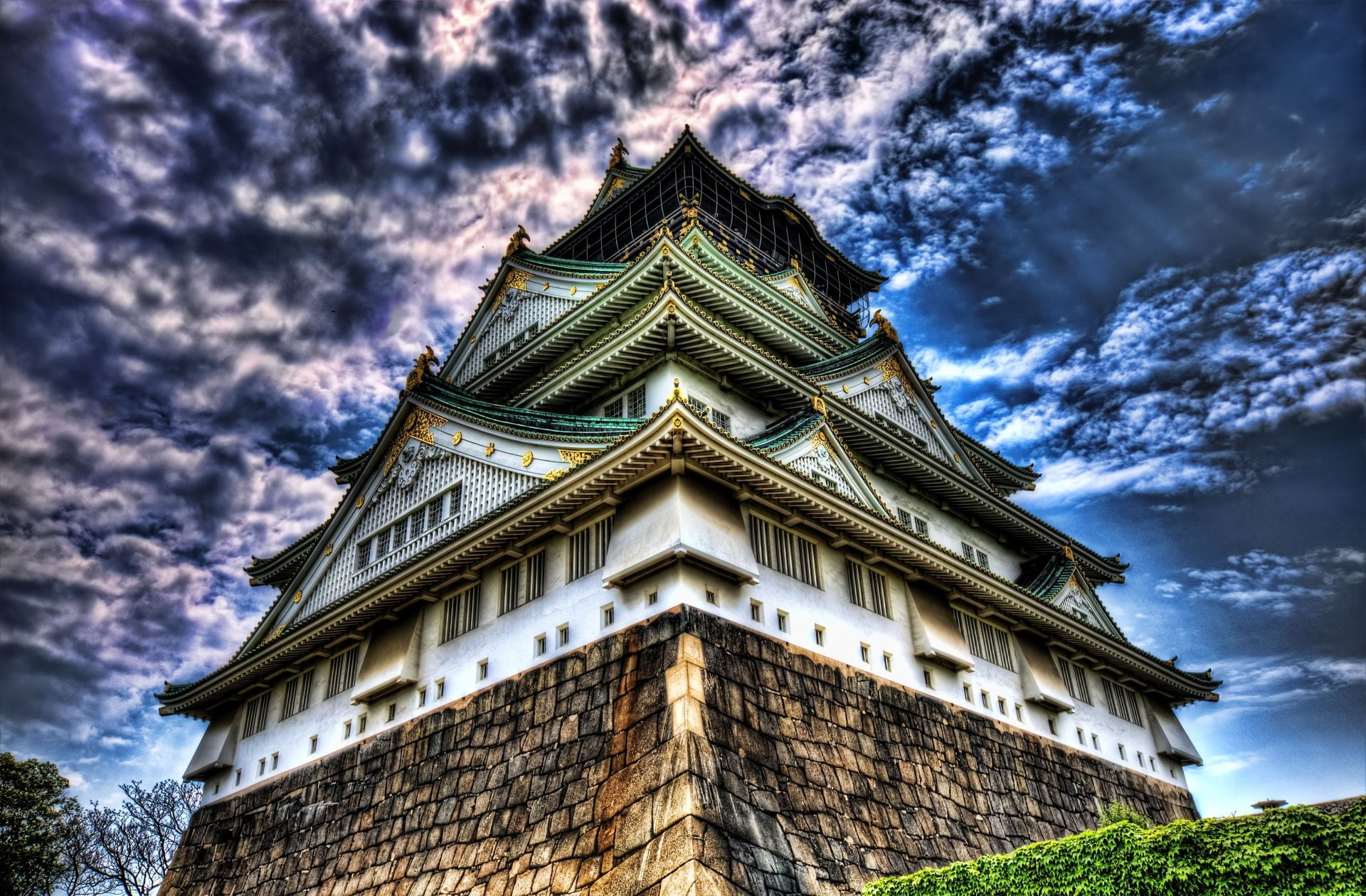 building exterior, religion, outdoors, belief, no people, built structure, cloud - sky, building, place of worship, travel destinations, 1080P, history, HD Wallpaper