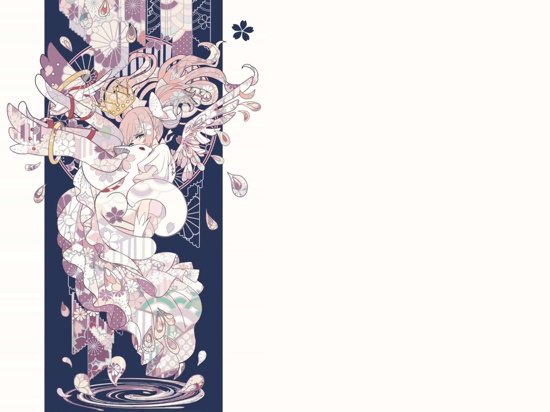 Madoka Kaname, Puella Magi Madoka Magica, Kyubey (Puella Magi Madoka Magica), 1080P, Anime, Ultimate Madoka, HD Wallpaper