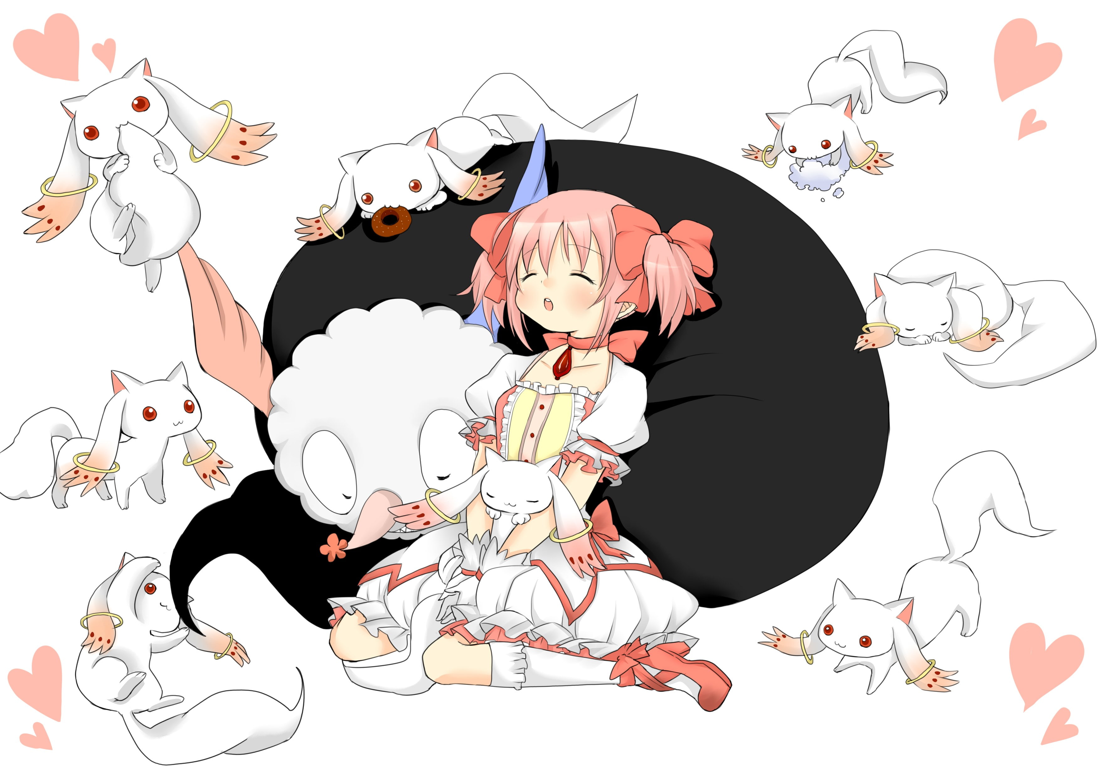 2K, puella magi madoka magica, HD Wallpaper