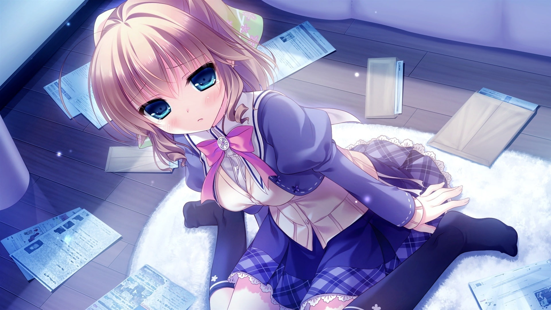 Anime, Cute, Cry, 1080P, Girl, HD Wallpaper