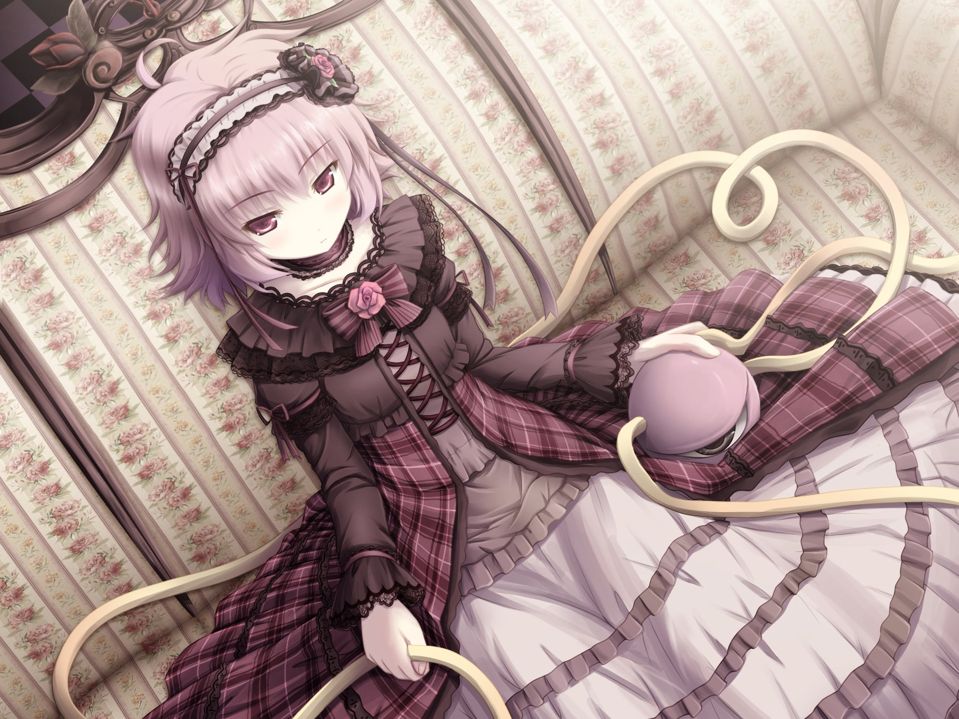 day, art and craft, child, publication, clothing, still life, purple, haired, textile, indoors, character, komeiji satori, fashion, computer Graphic, high angle view, HD Wallpaper