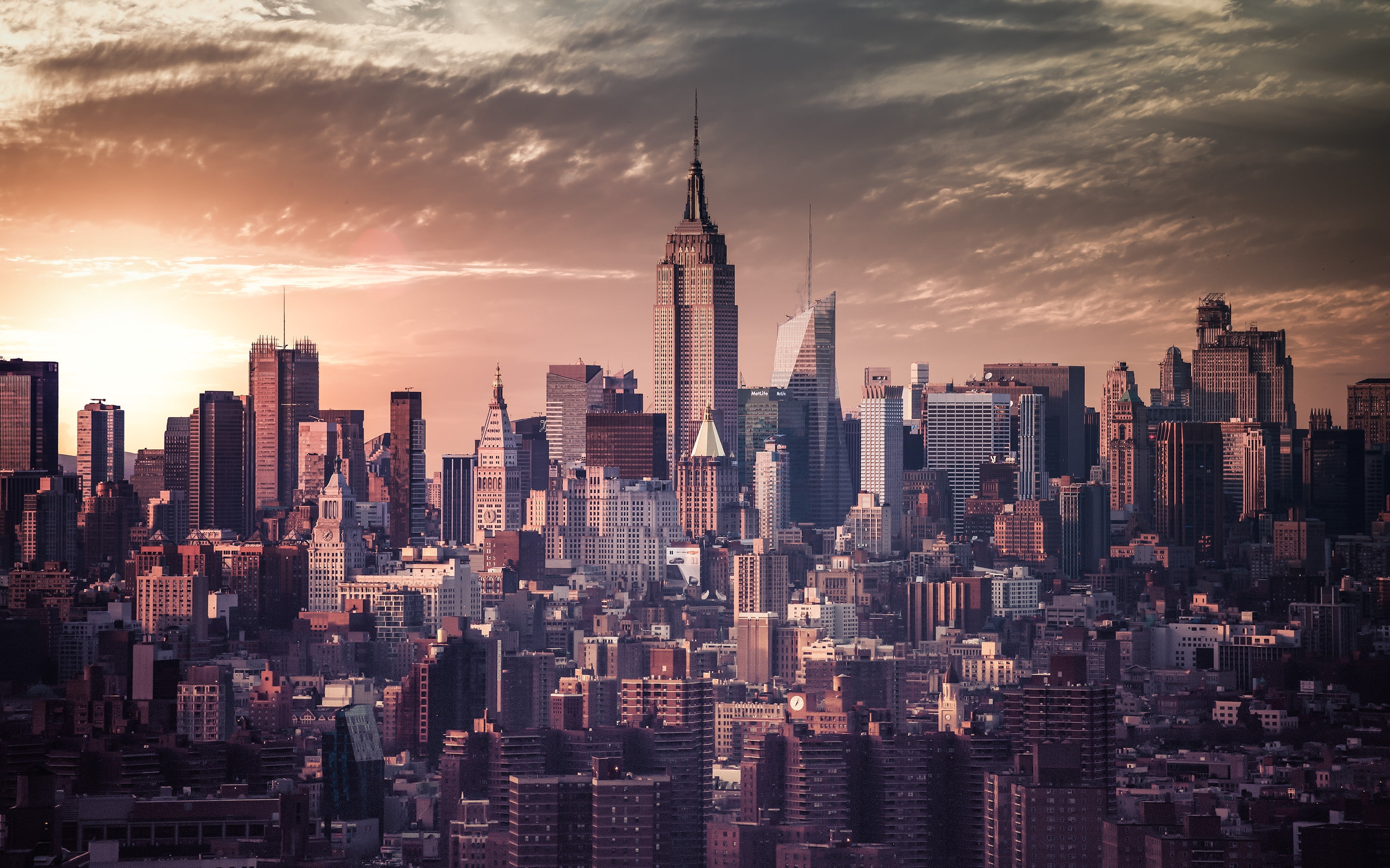 york, new, vintage, effect, 2K, new york, HD Wallpaper