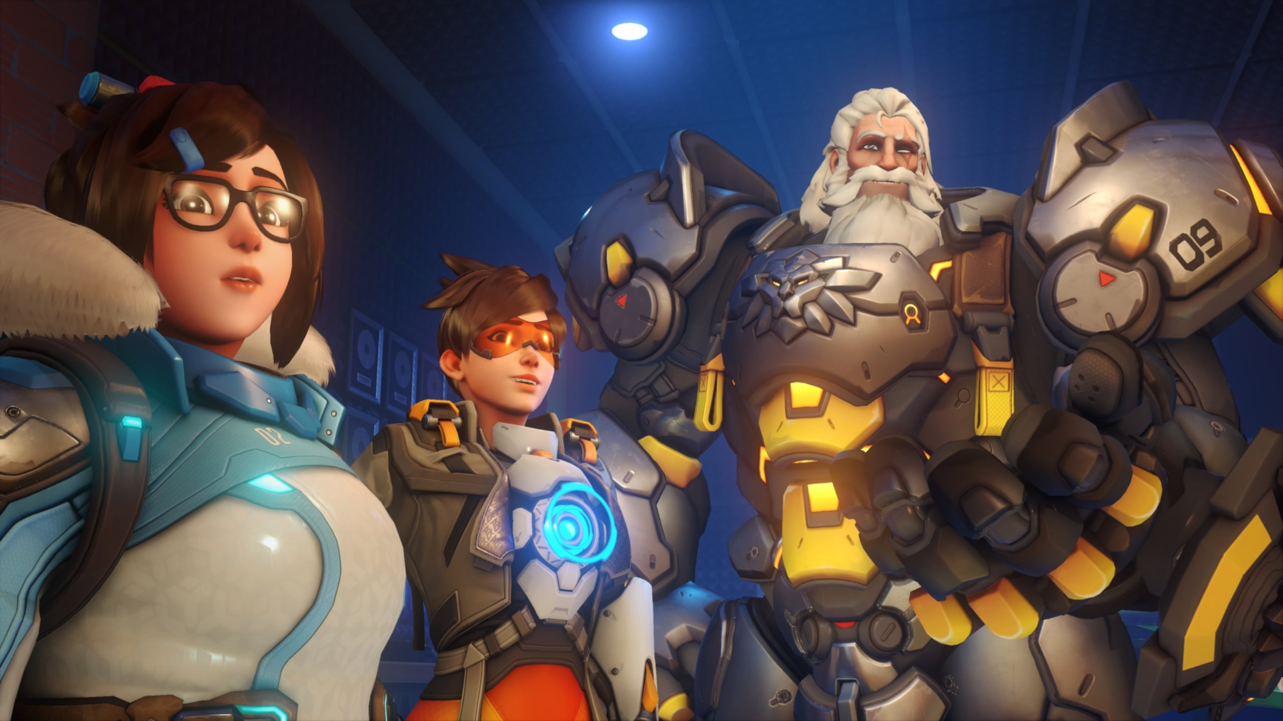 Overwatch 2, Mei (Overwatch), Overwatch, 2K, Tracer (Overwatch), Video Game, Reinhardt (Overwatch), HD Wallpaper