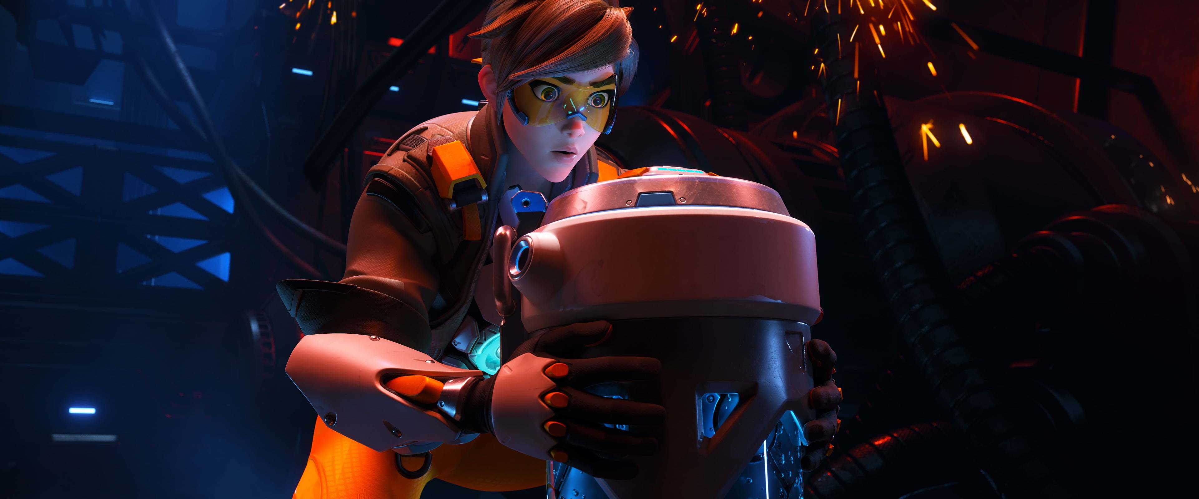 Tracer (Overwatch), Overwatch 2, Video Game, 4K, HD Wallpaper